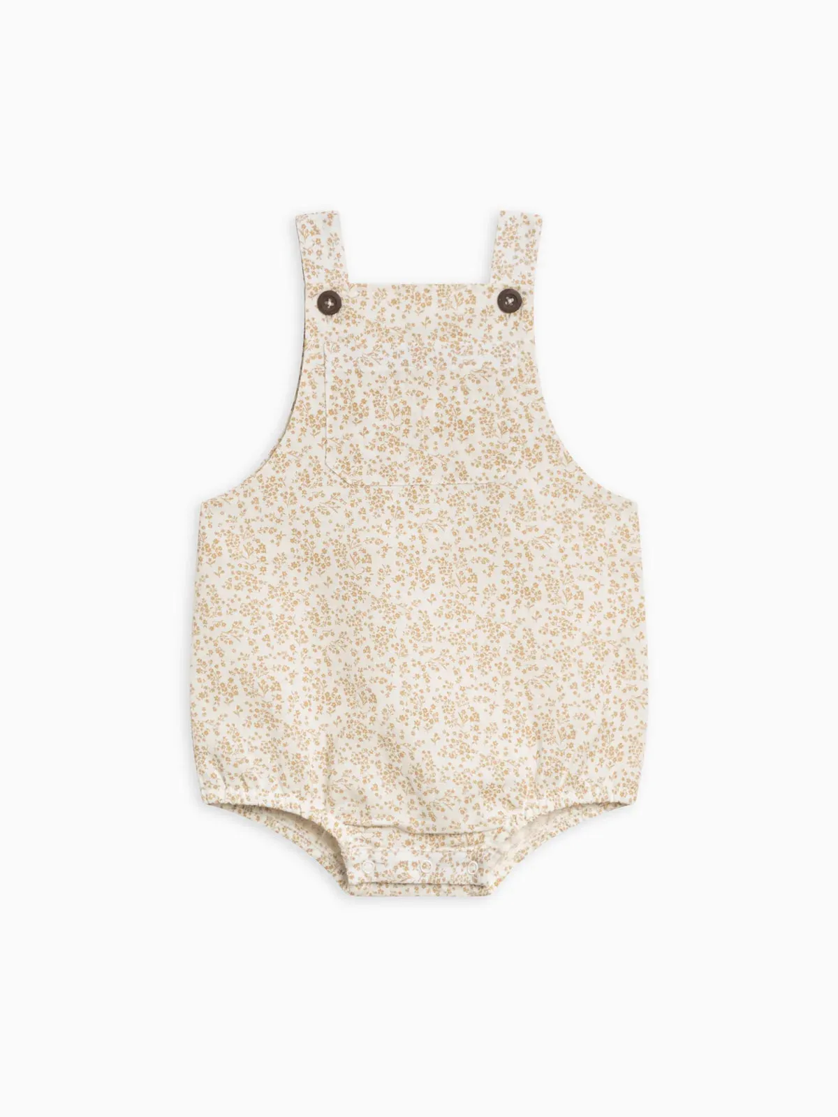 Alani Linen Bubble Overalls - Floral