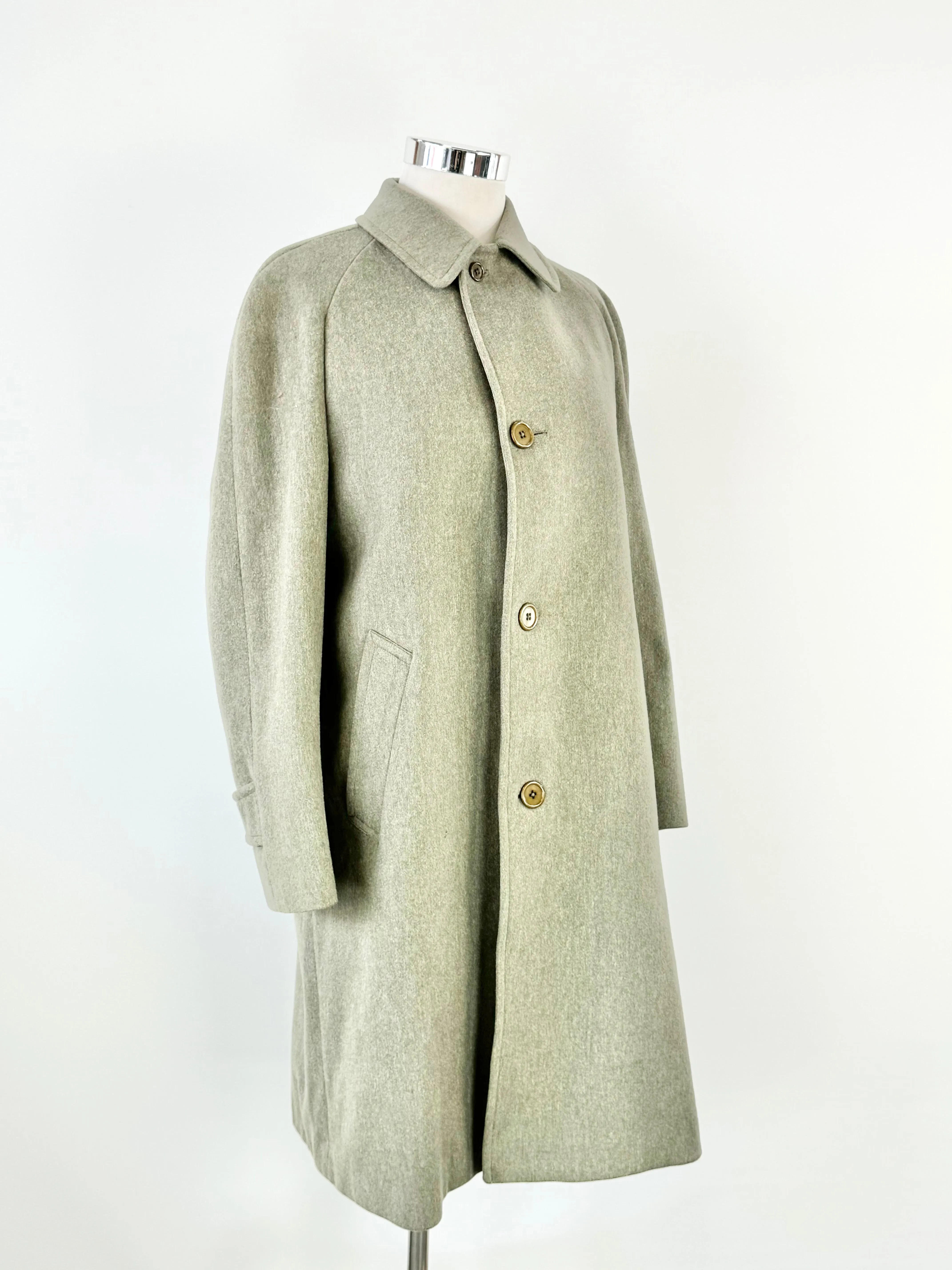 Aquascutum Soft Green Wool Coat - AU10/12