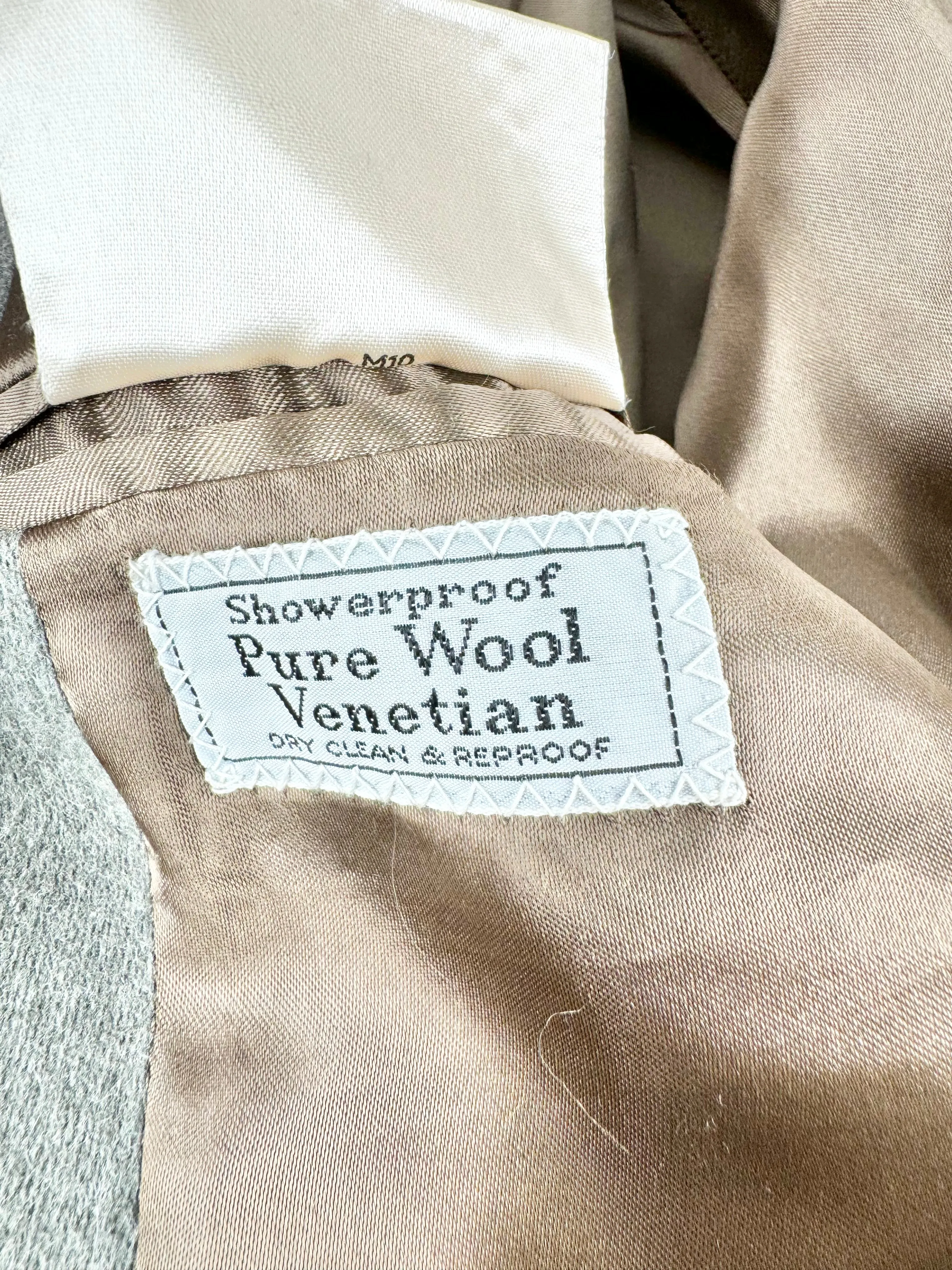 Aquascutum Soft Green Wool Coat - AU10/12