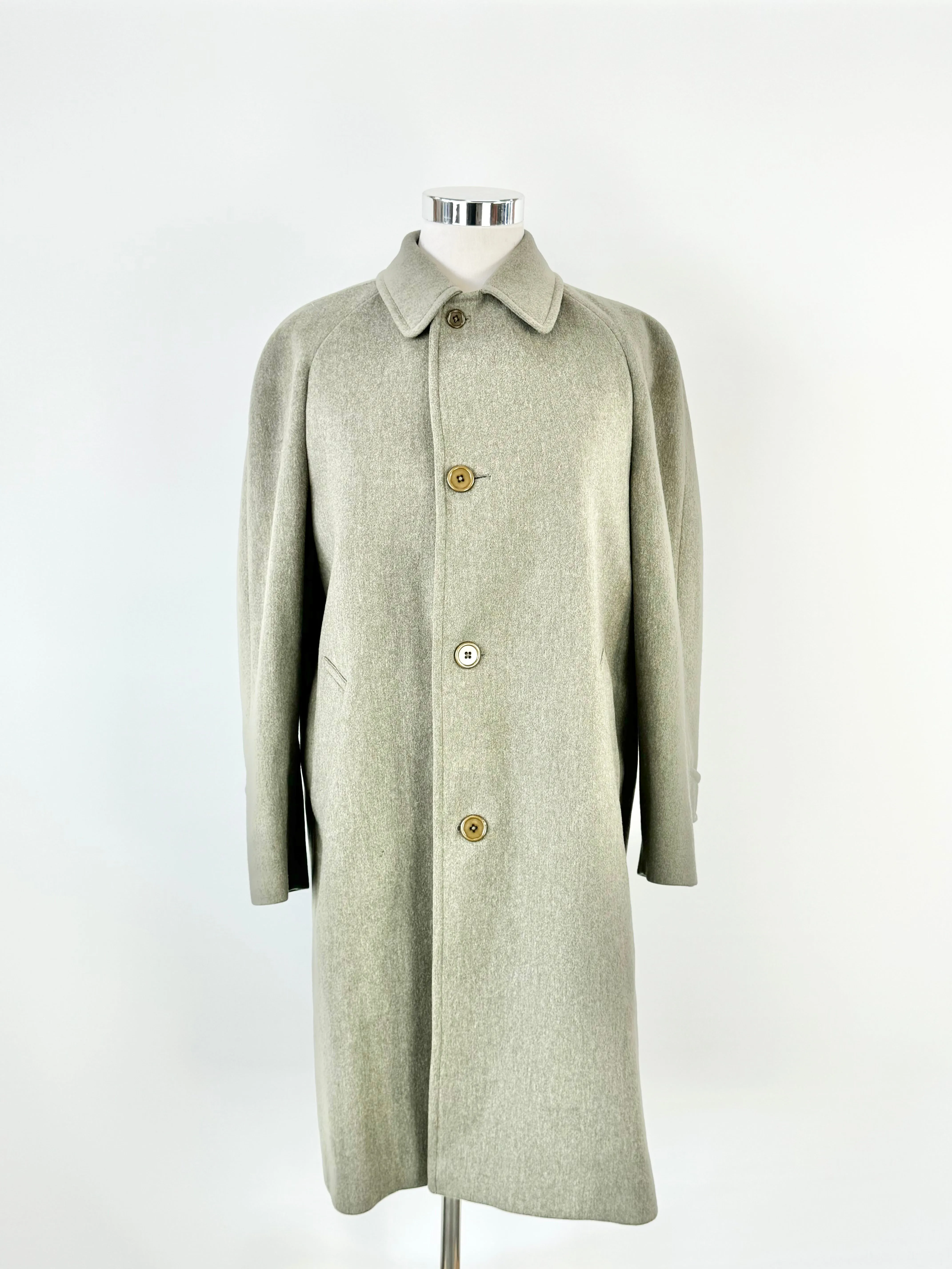 Aquascutum Soft Green Wool Coat - AU10/12