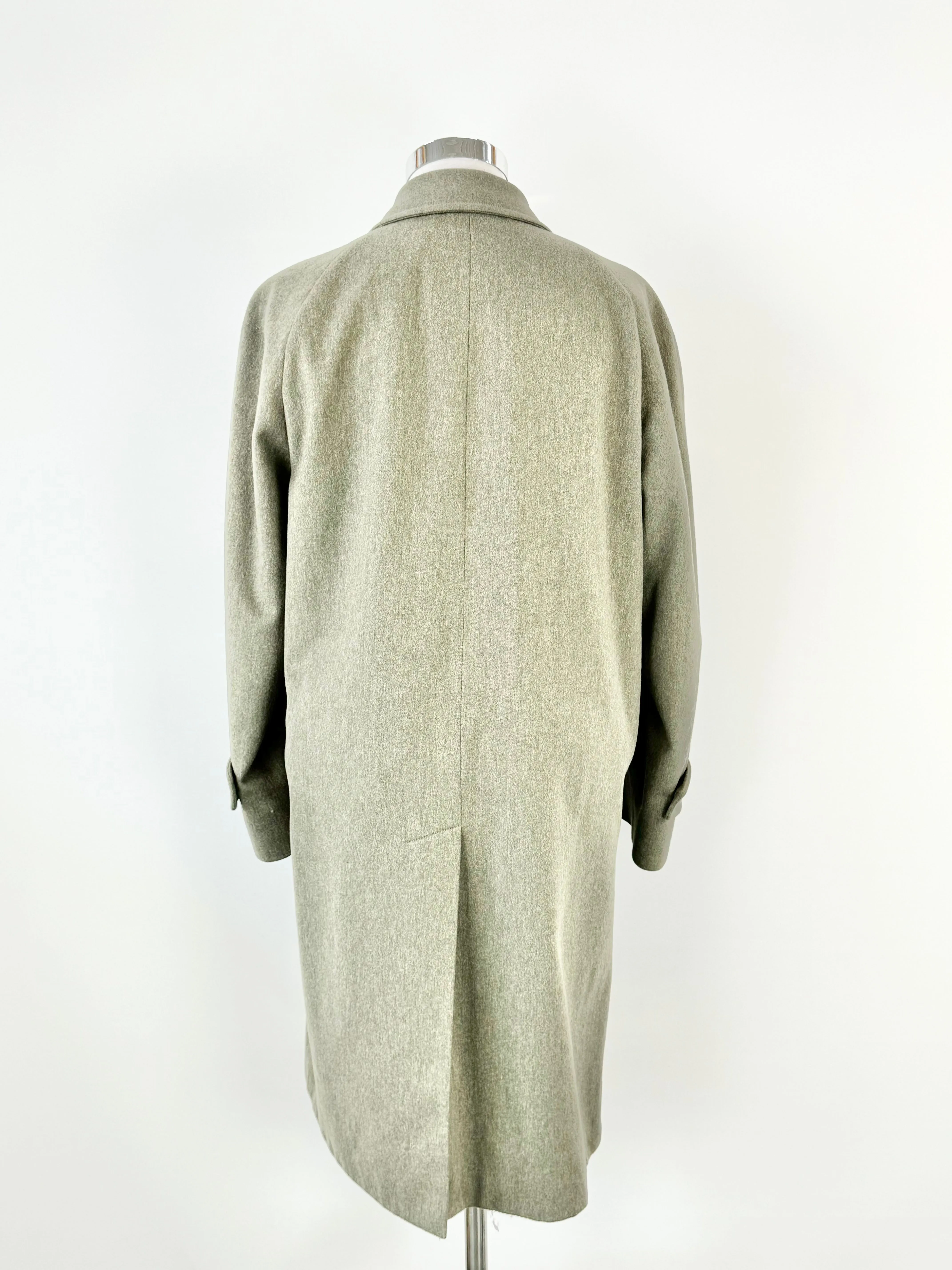 Aquascutum Soft Green Wool Coat - AU10/12