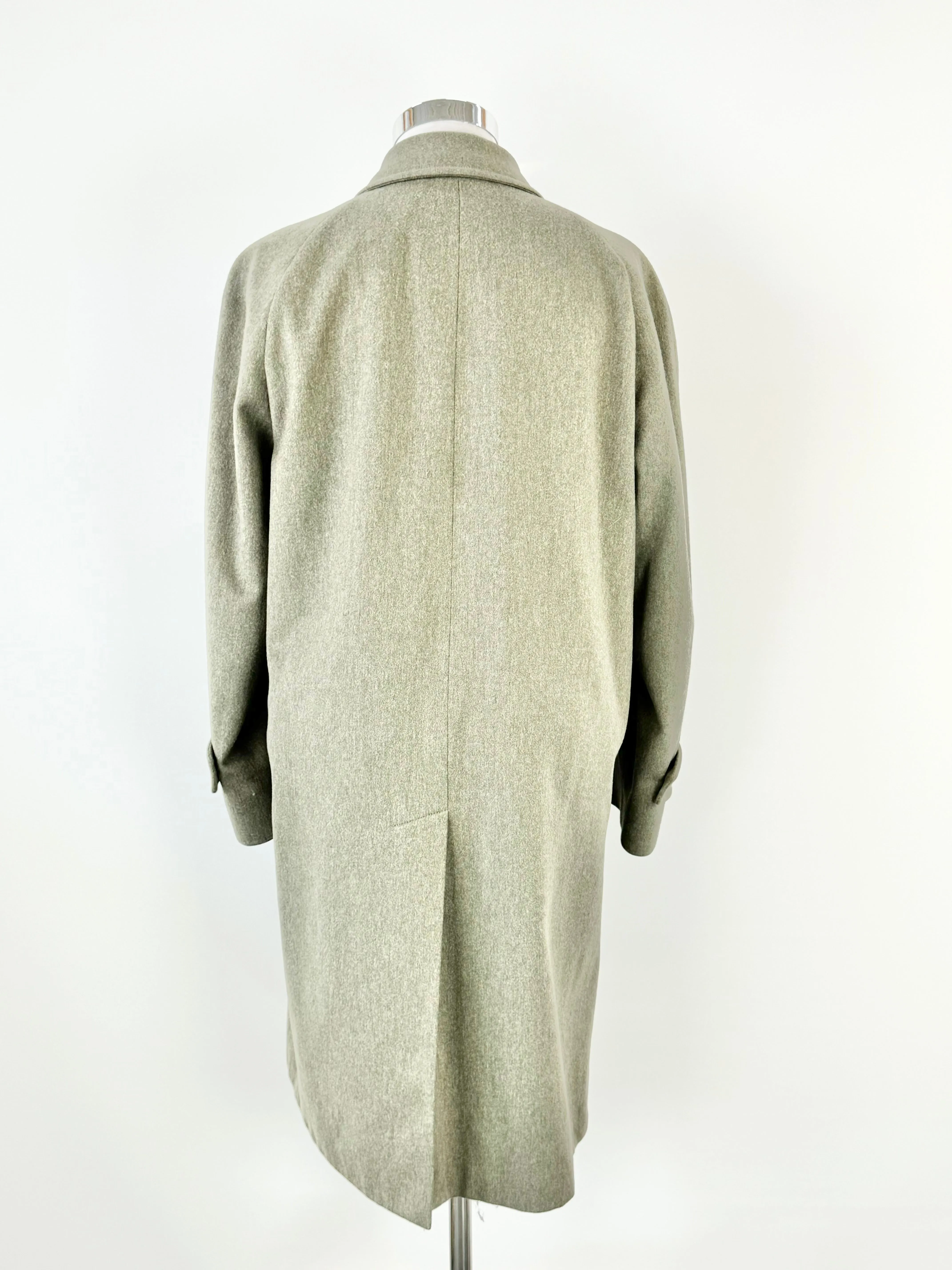 Aquascutum Soft Green Wool Coat - AU10/12