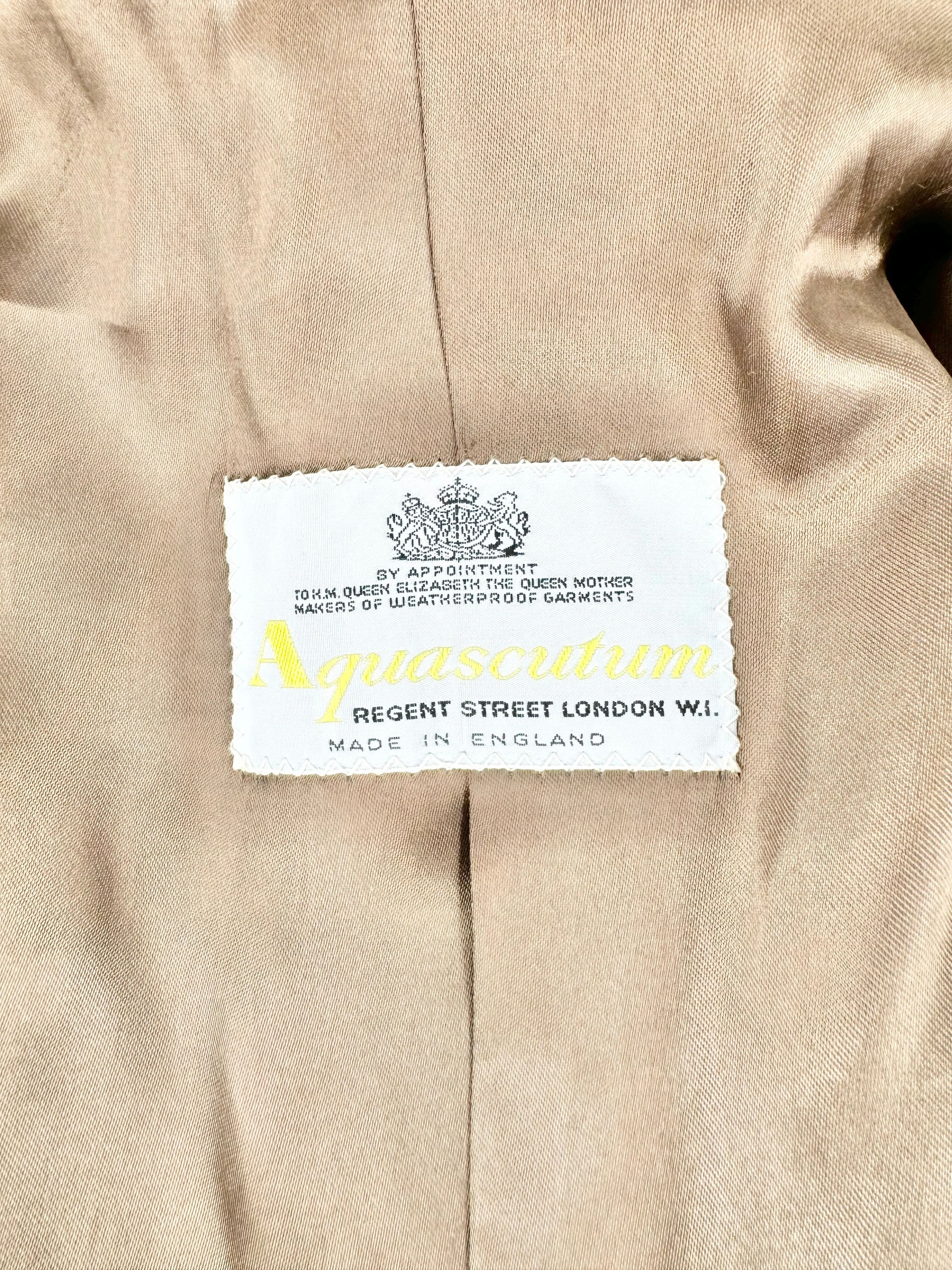 Aquascutum Soft Green Wool Coat - AU10/12