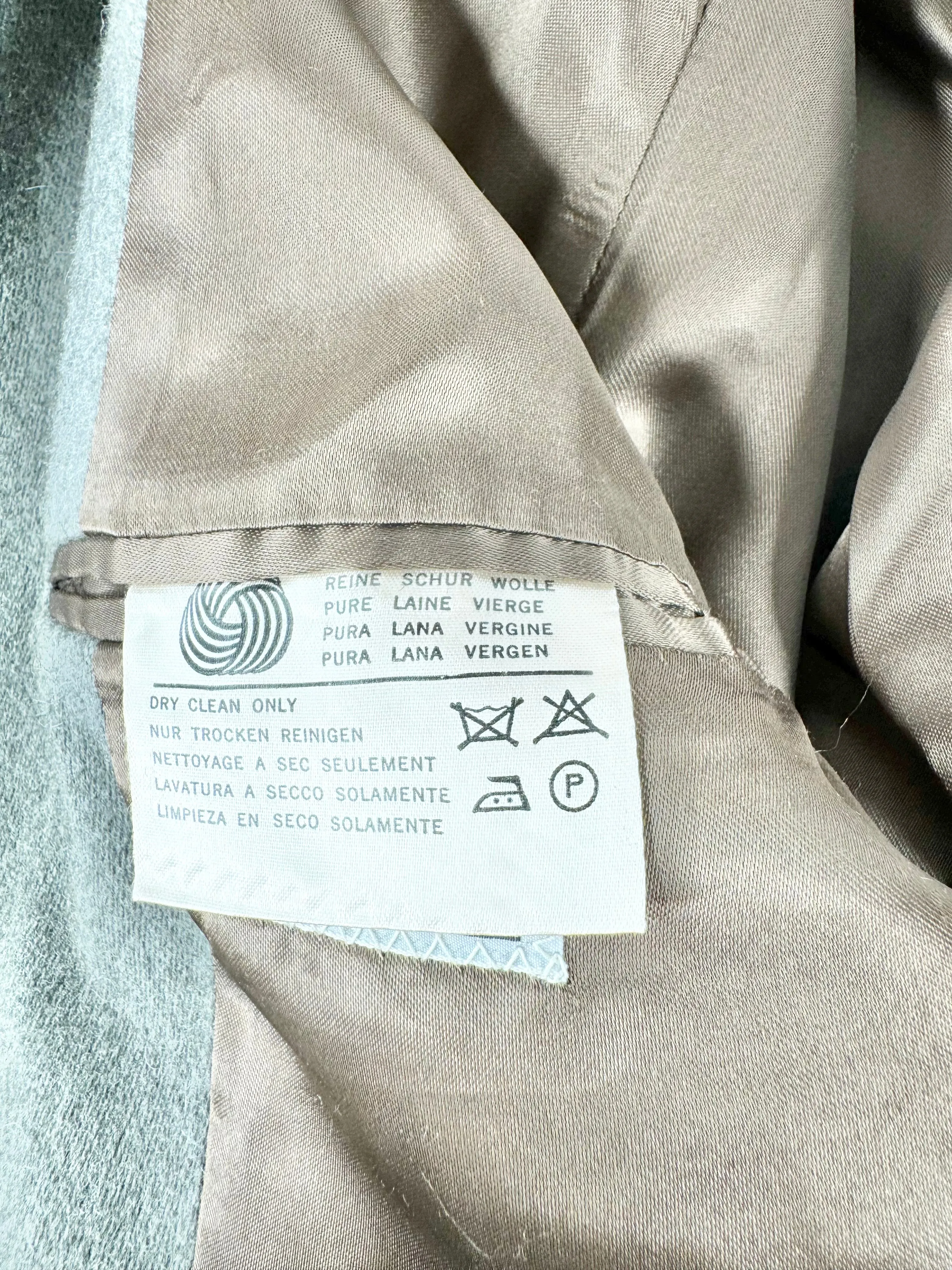 Aquascutum Soft Green Wool Coat - AU10/12