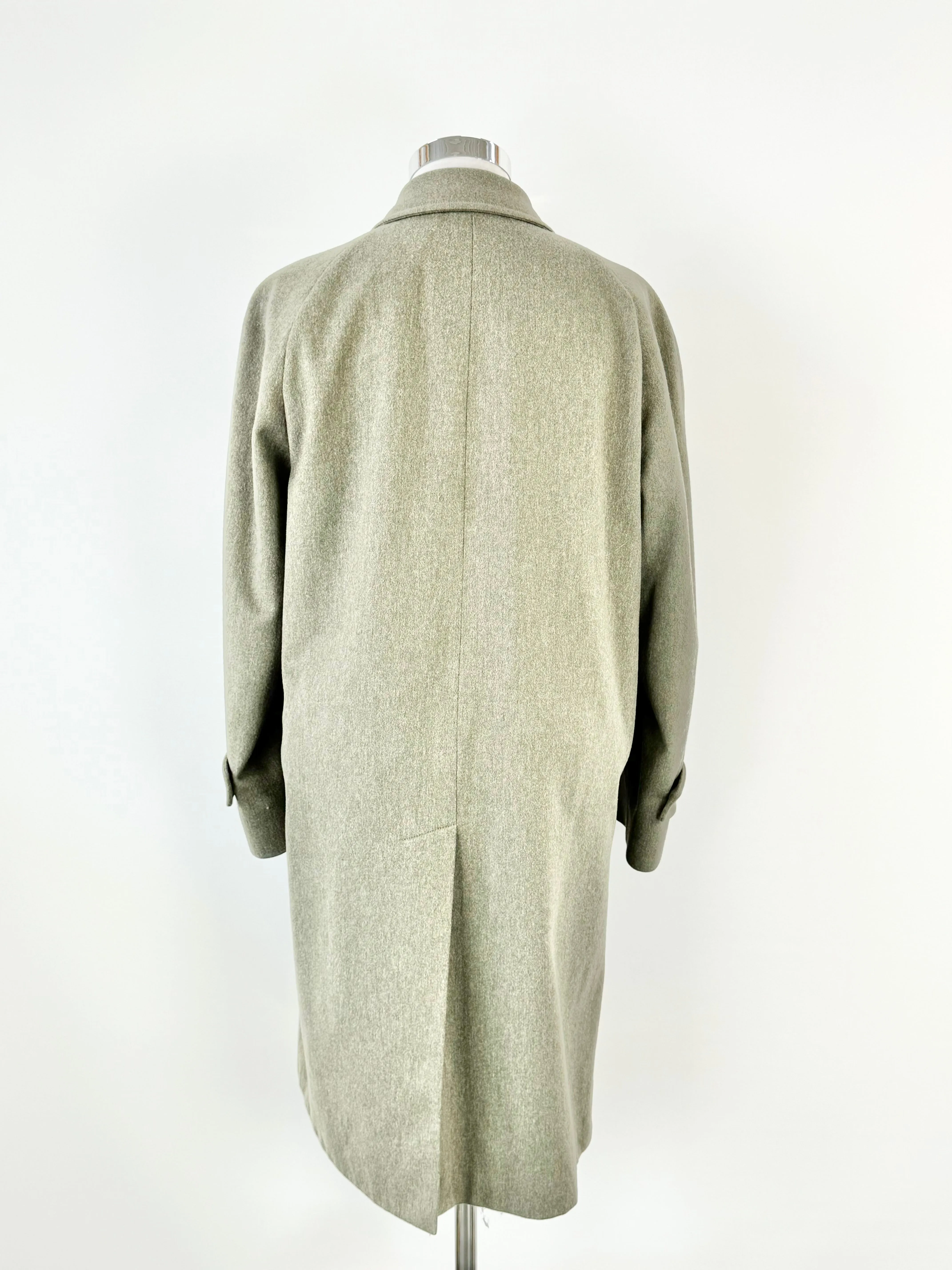 Aquascutum Soft Green Wool Coat - AU10/12