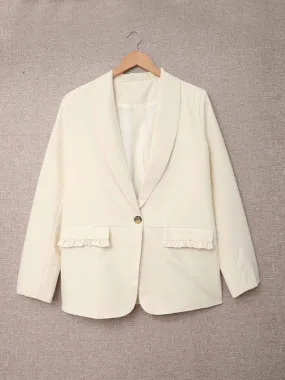 Basic Long Sleeve Blazer