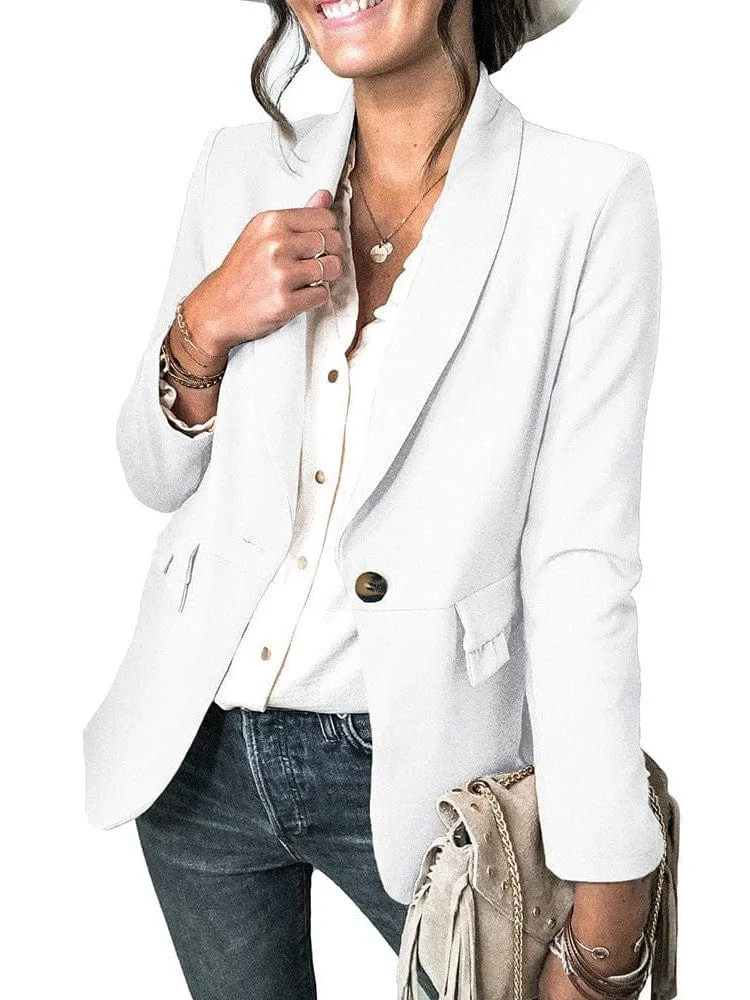 Basic Long Sleeve Blazer