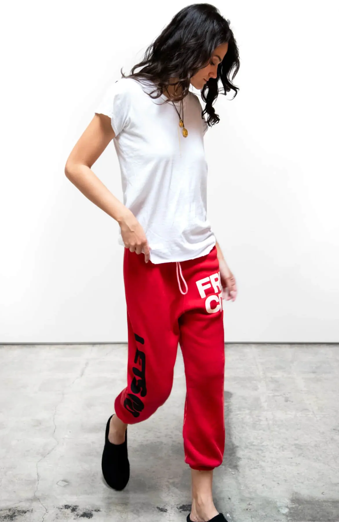 Circa'99 Og Letsgo Oldschool Polyblend/Fluff Sweat - Artyard Red
