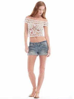 Crochet Dreamcatcher Crop Top