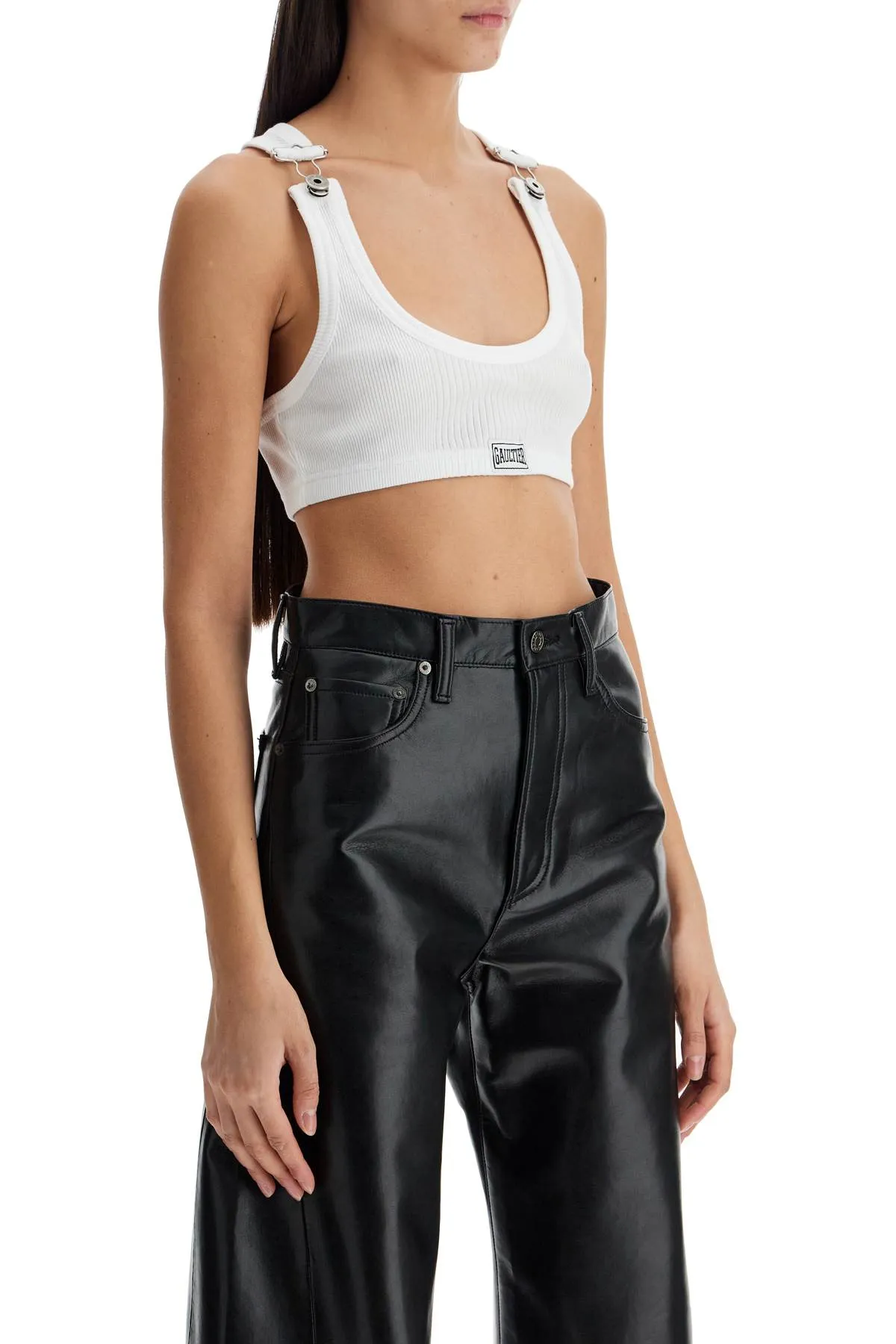 Cropped Overall-Style Top