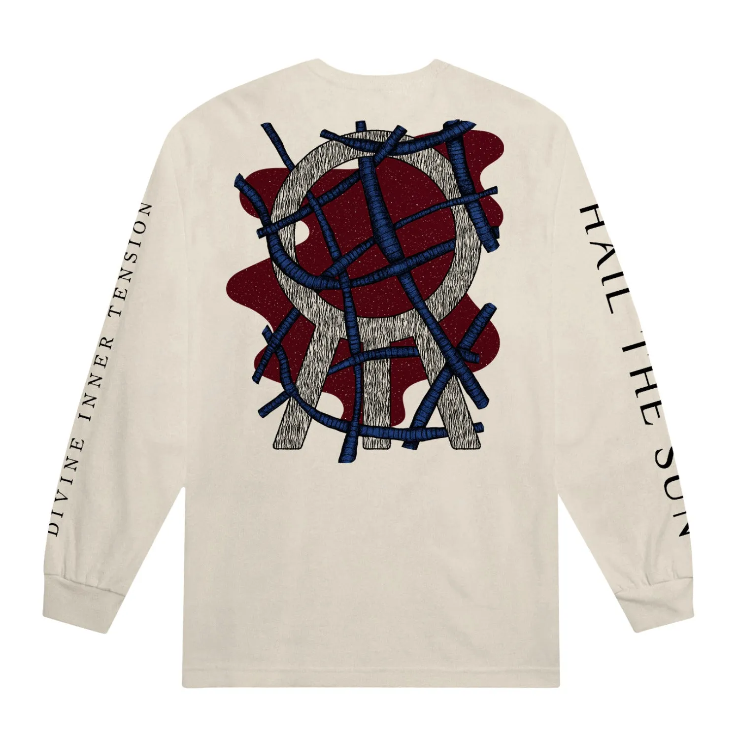 Divine Inner Tension (Tentacle) • Natural • Long-Sleeve T-Shirt