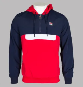 Fila Vintage Macker 2 Colour Block Jacket Navy