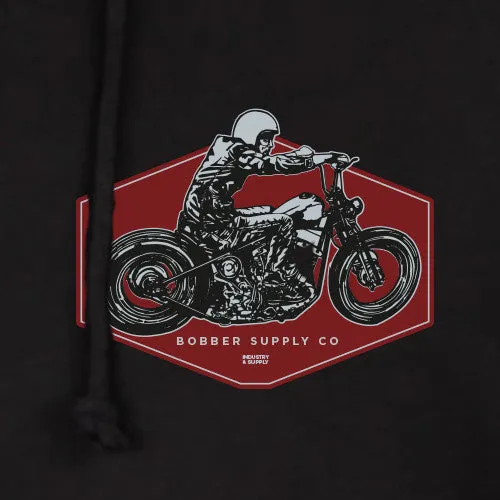 FRONT & BACK PRINT BOBBER SUPPLY HOODIE