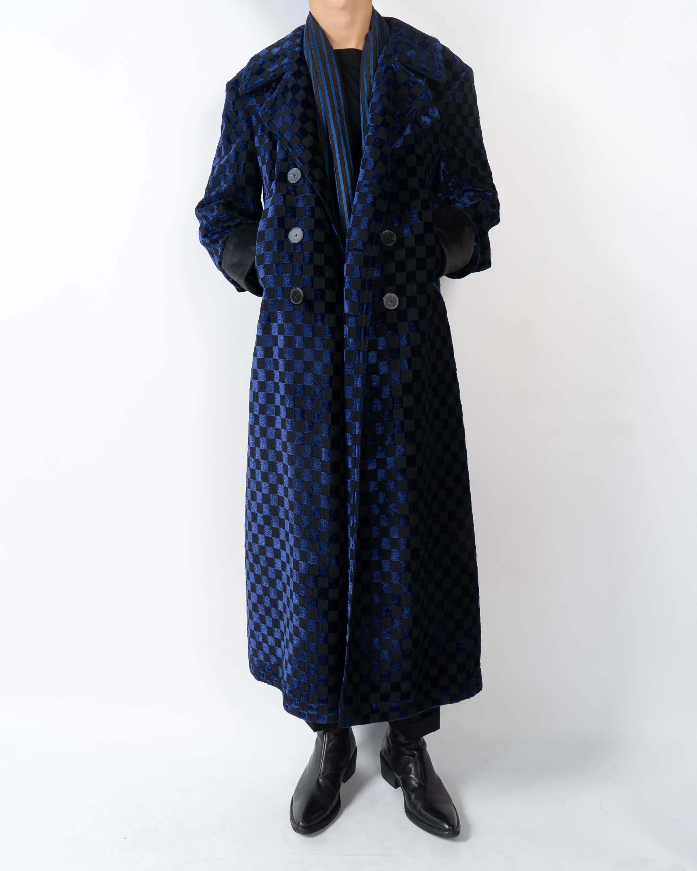 FW17 Long Monet Electric Peacoat Sample