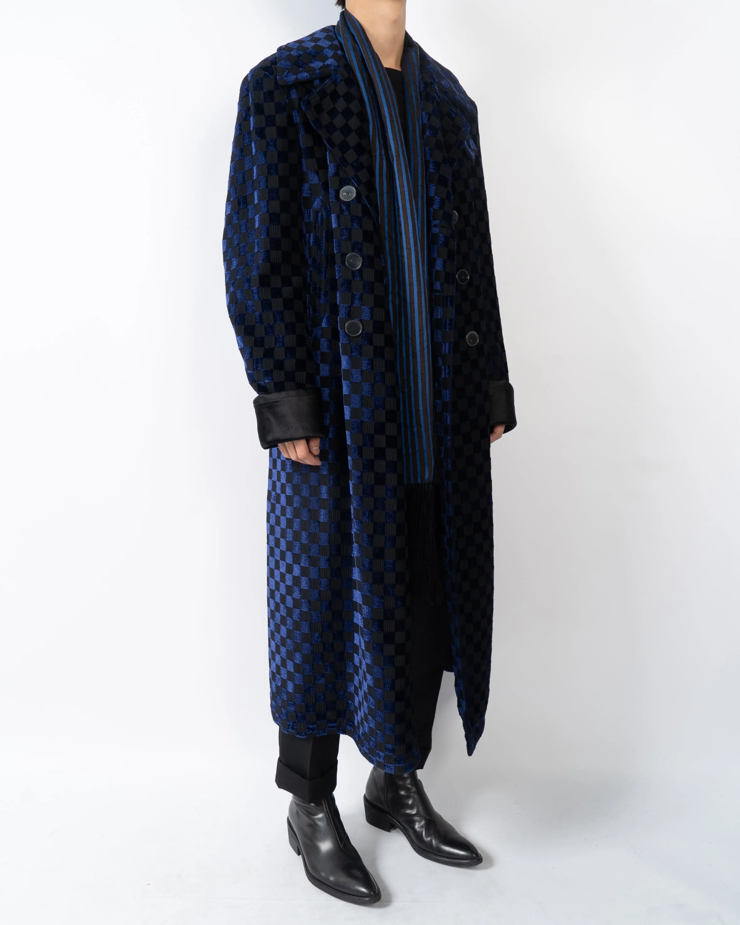 FW17 Long Monet Electric Peacoat Sample
