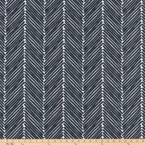 Griffen Peacoat Slub Canvas Fabric By Premier Prints