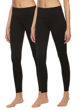 High-Waisted Legging 2-Pack w/ Hidden Pockets
