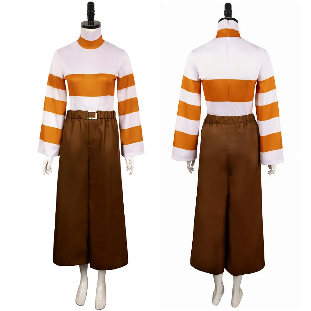Inside Costume Out 3pcs Anxiety Cosplay Outfit Shirt Culottes and Helmet Full Set