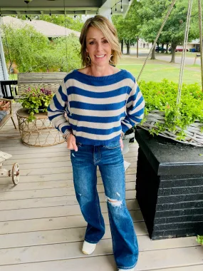 INTO THE BLUE PULLOVER