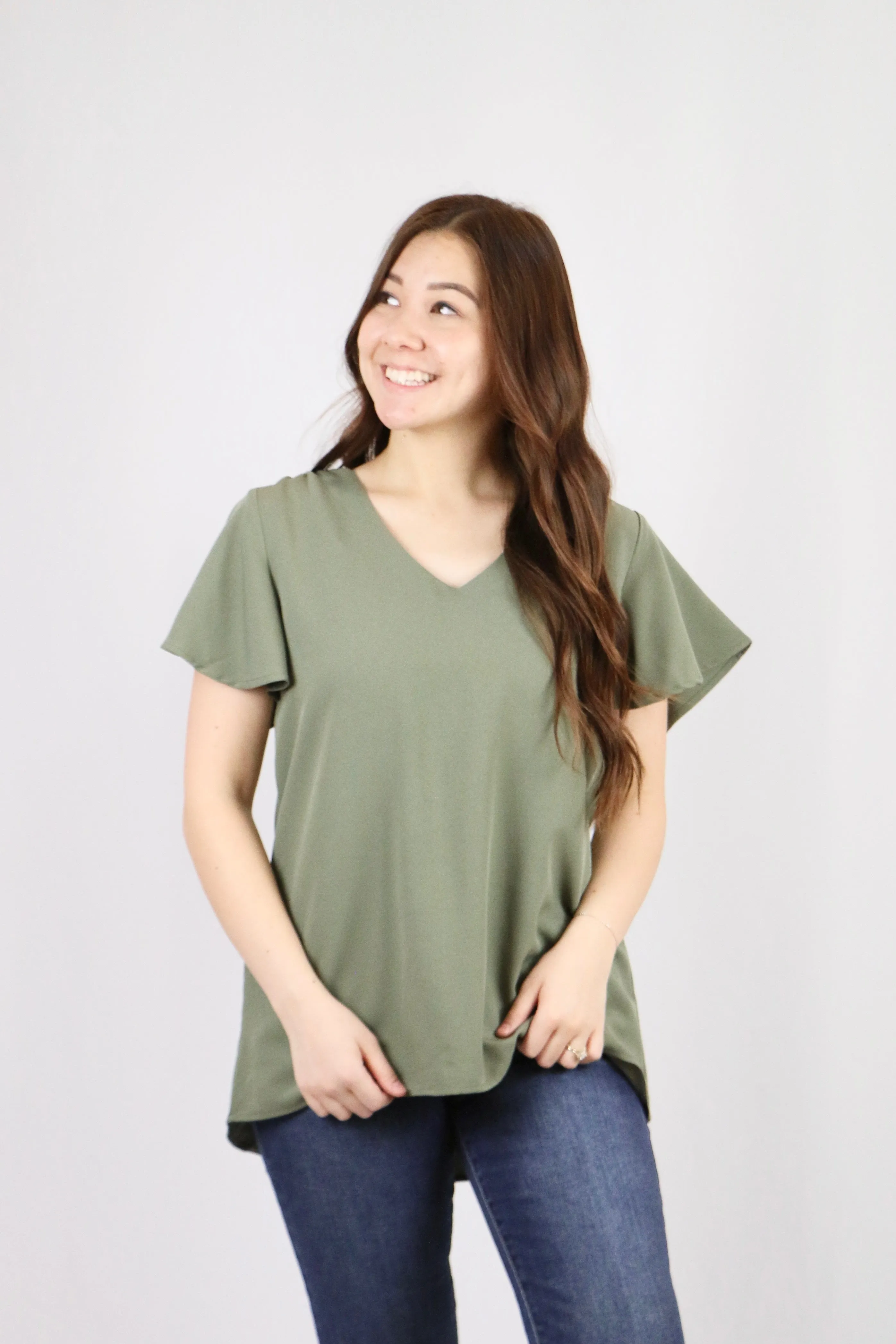 Joni Top - Olive