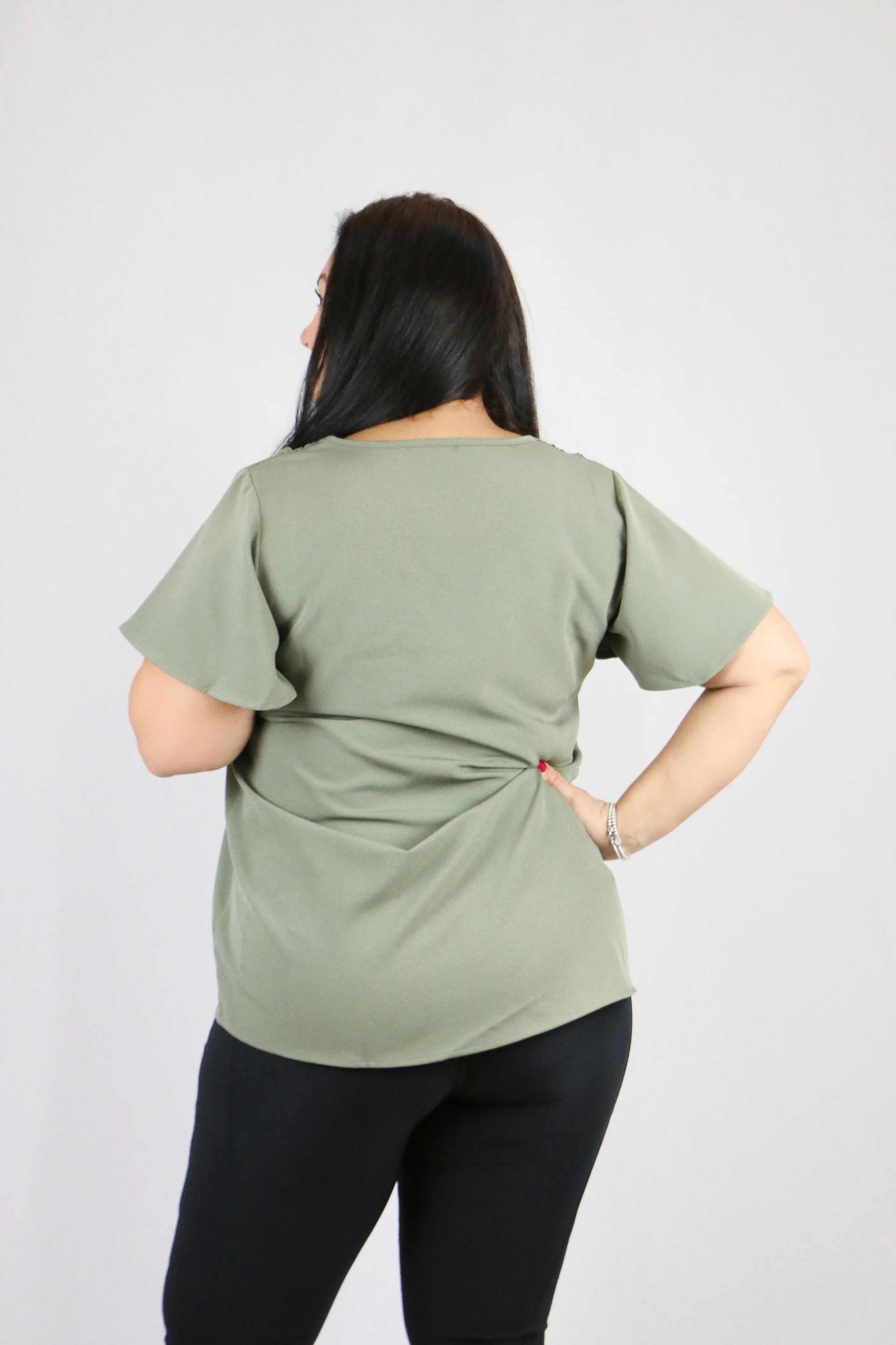 Joni Top - Olive
