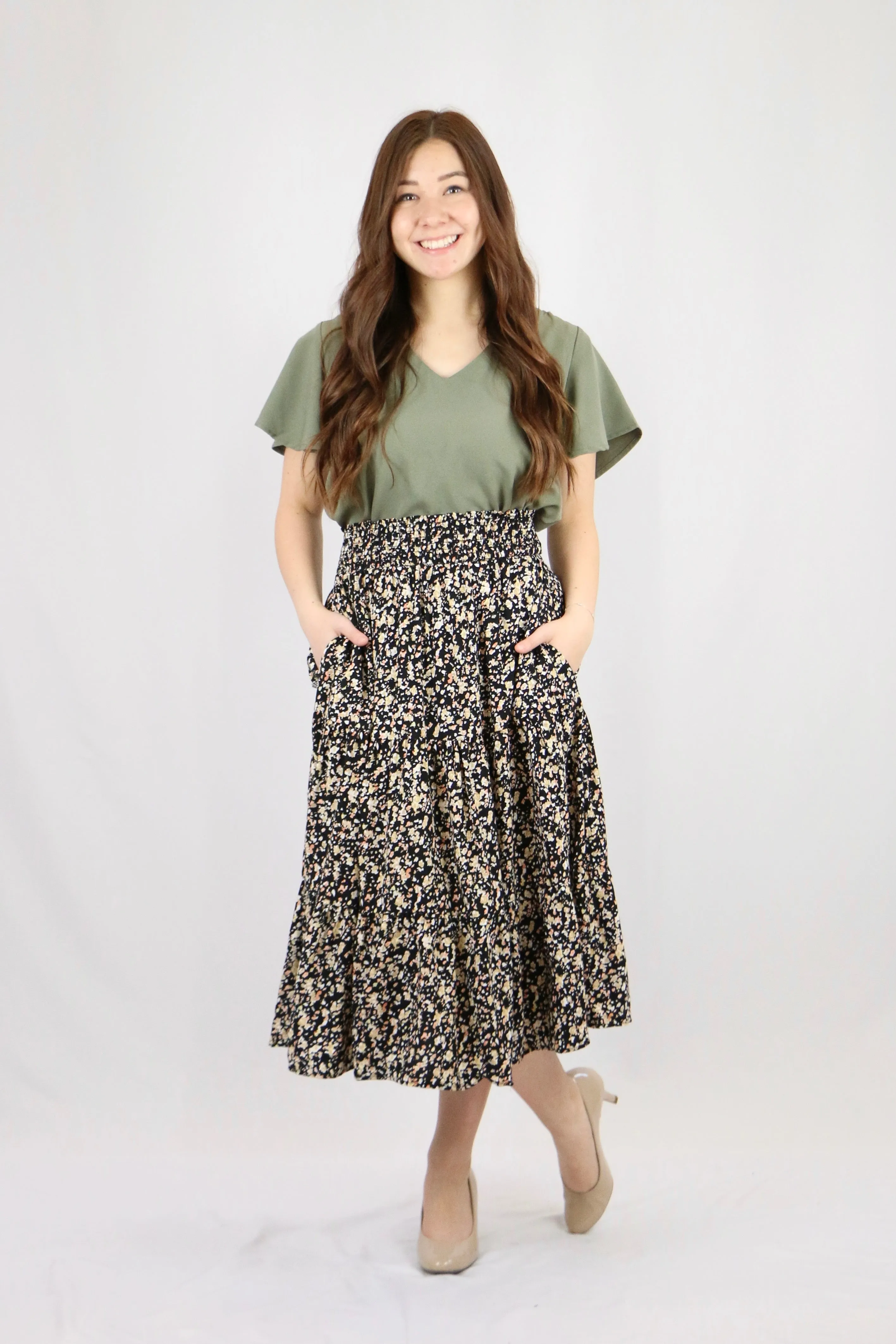 Joni Top - Olive