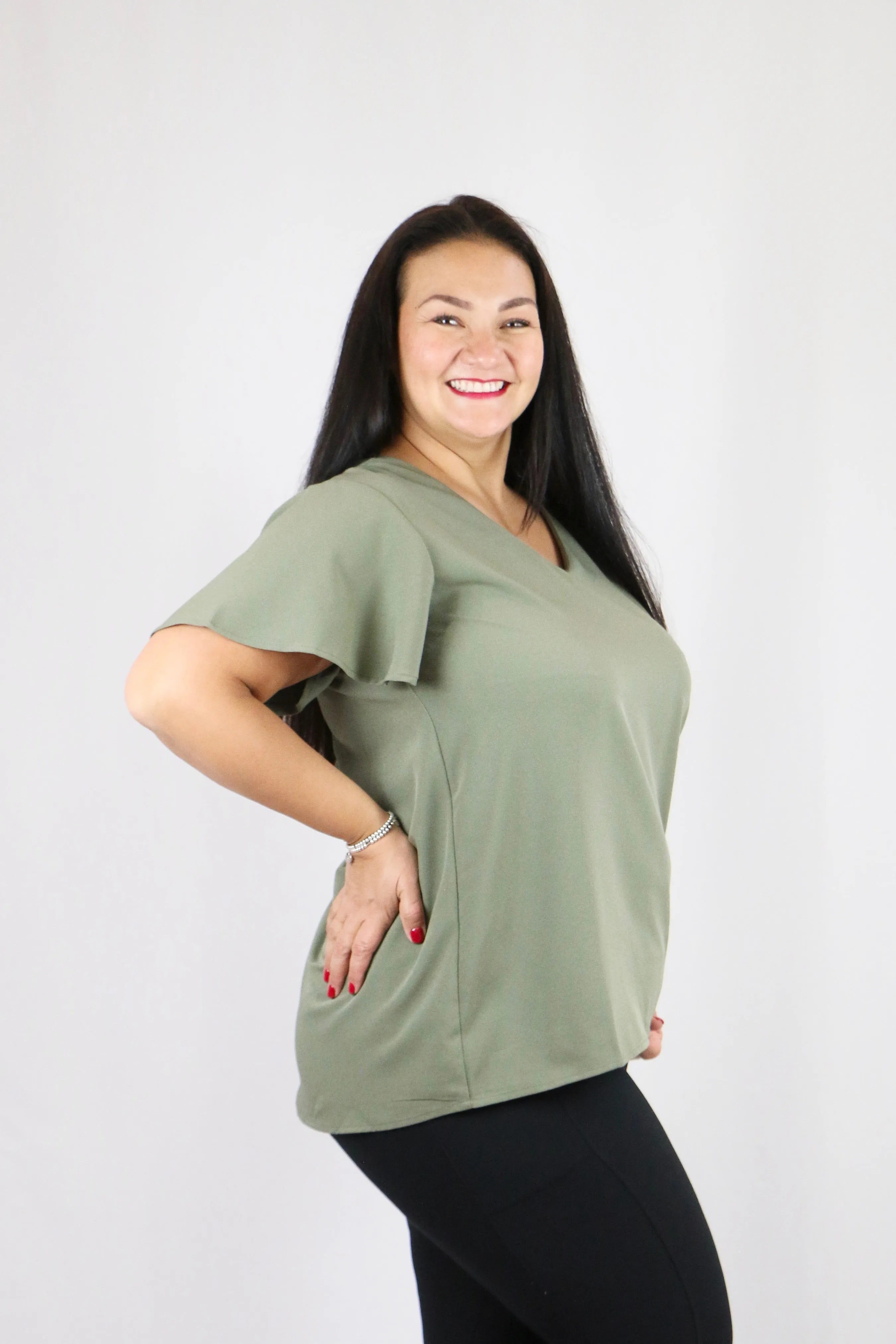 Joni Top - Olive