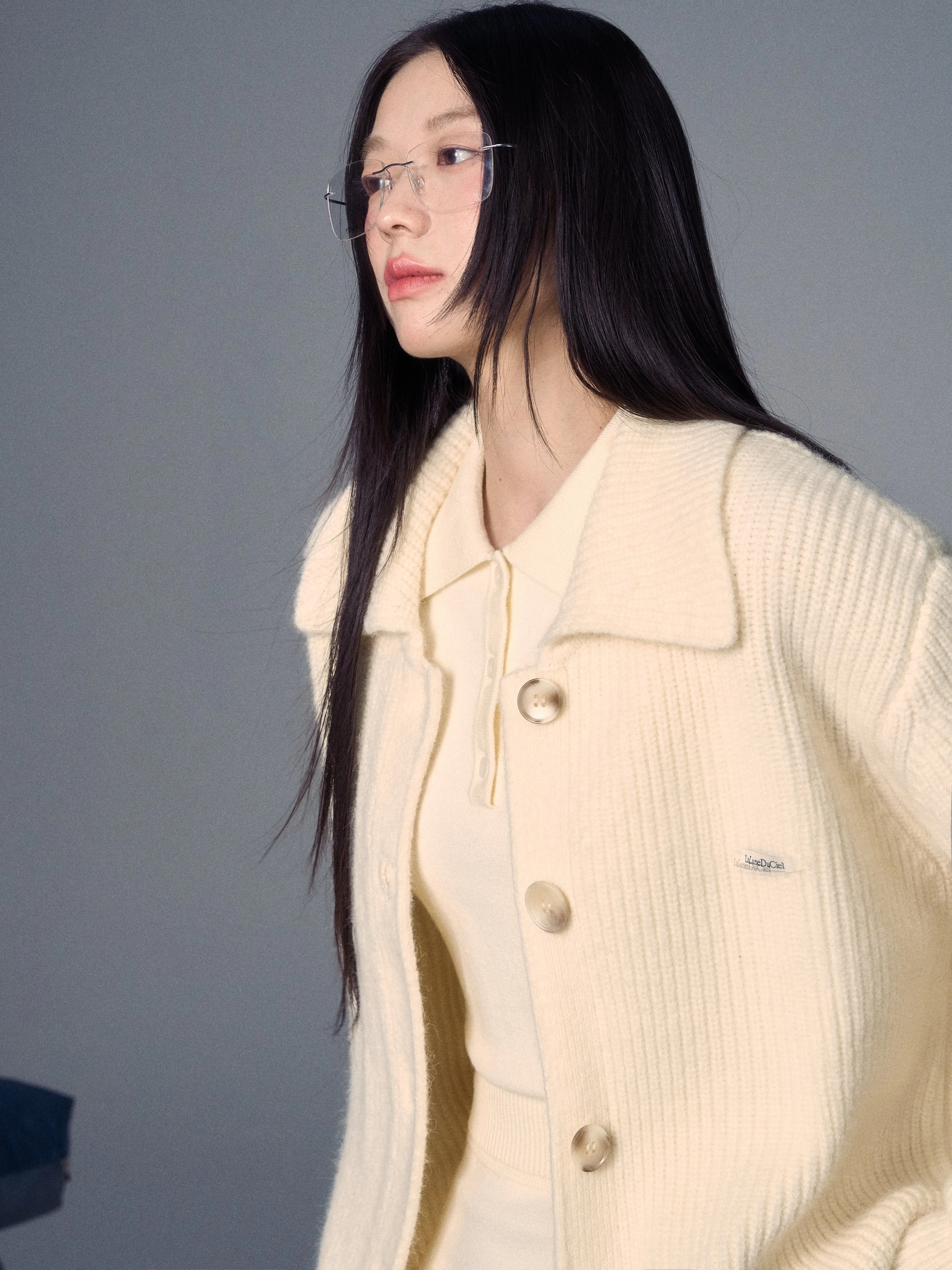 LLDC 'NEAT COLLECTION' Knit Cardigan [2COLOR]