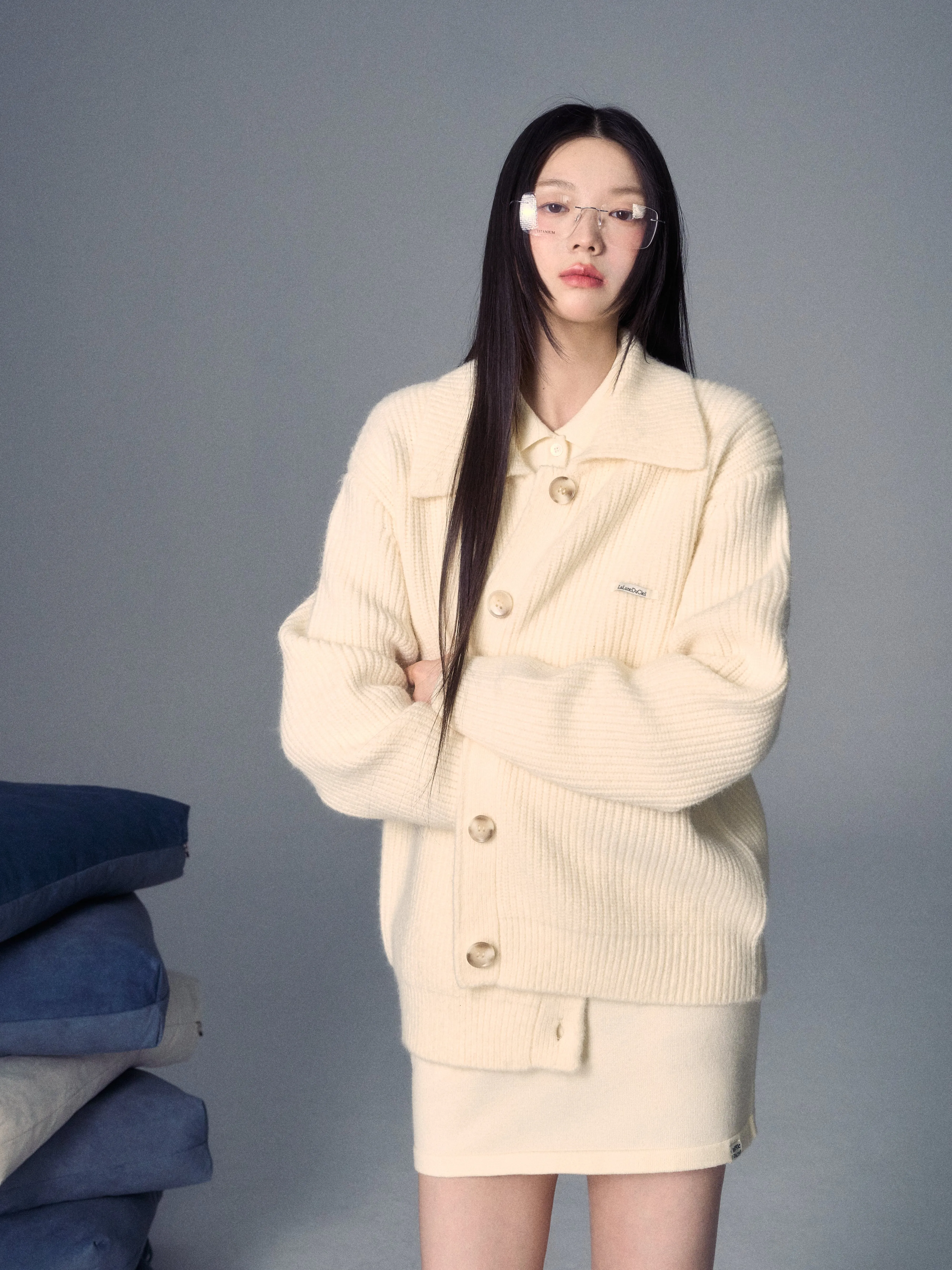 LLDC 'NEAT COLLECTION' Knit Cardigan [2COLOR]