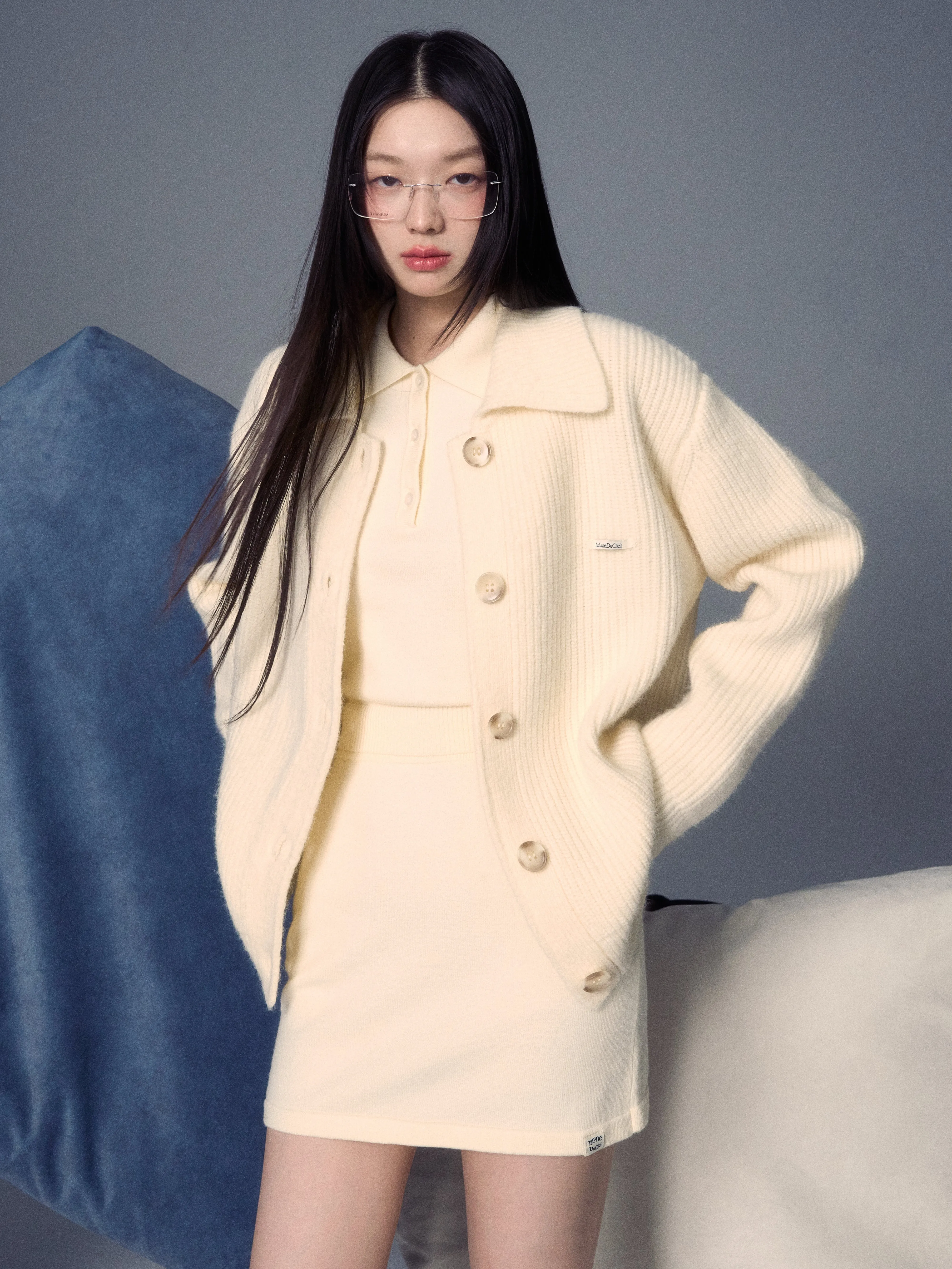 LLDC 'NEAT COLLECTION' Knit Cardigan [2COLOR]