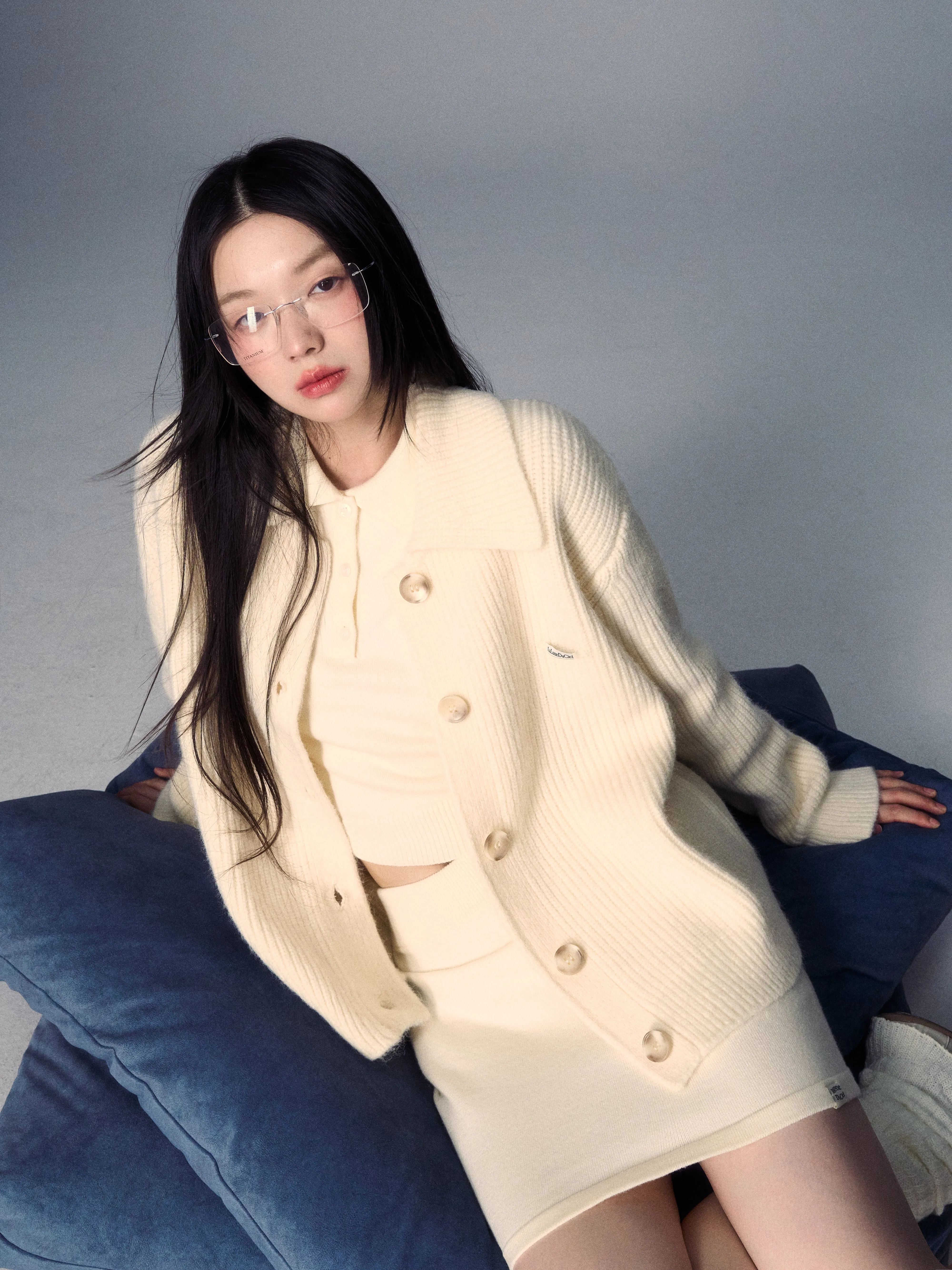 LLDC 'NEAT COLLECTION' Knit Cardigan [2COLOR]