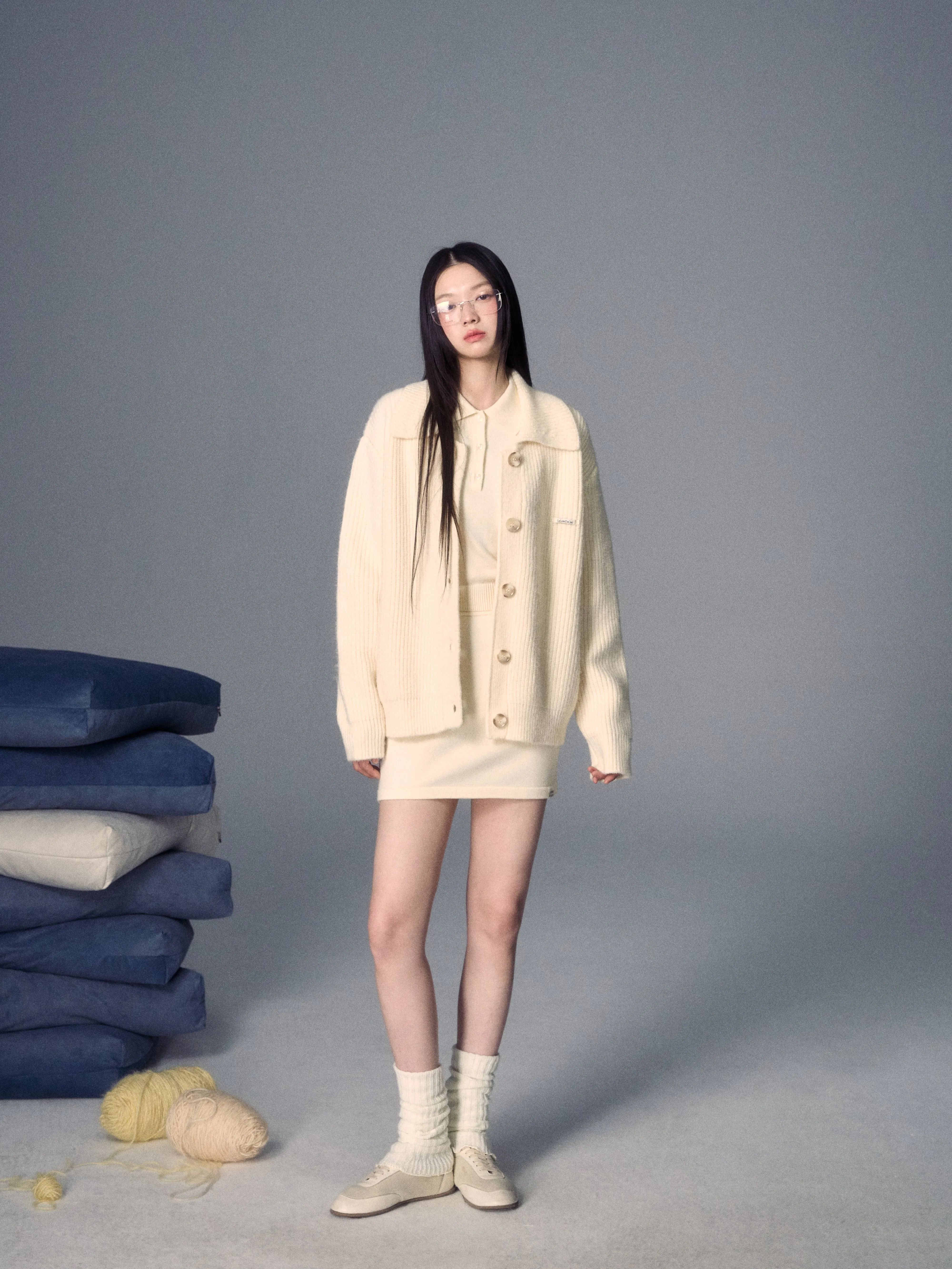 LLDC 'NEAT COLLECTION' Knit Cardigan [2COLOR]