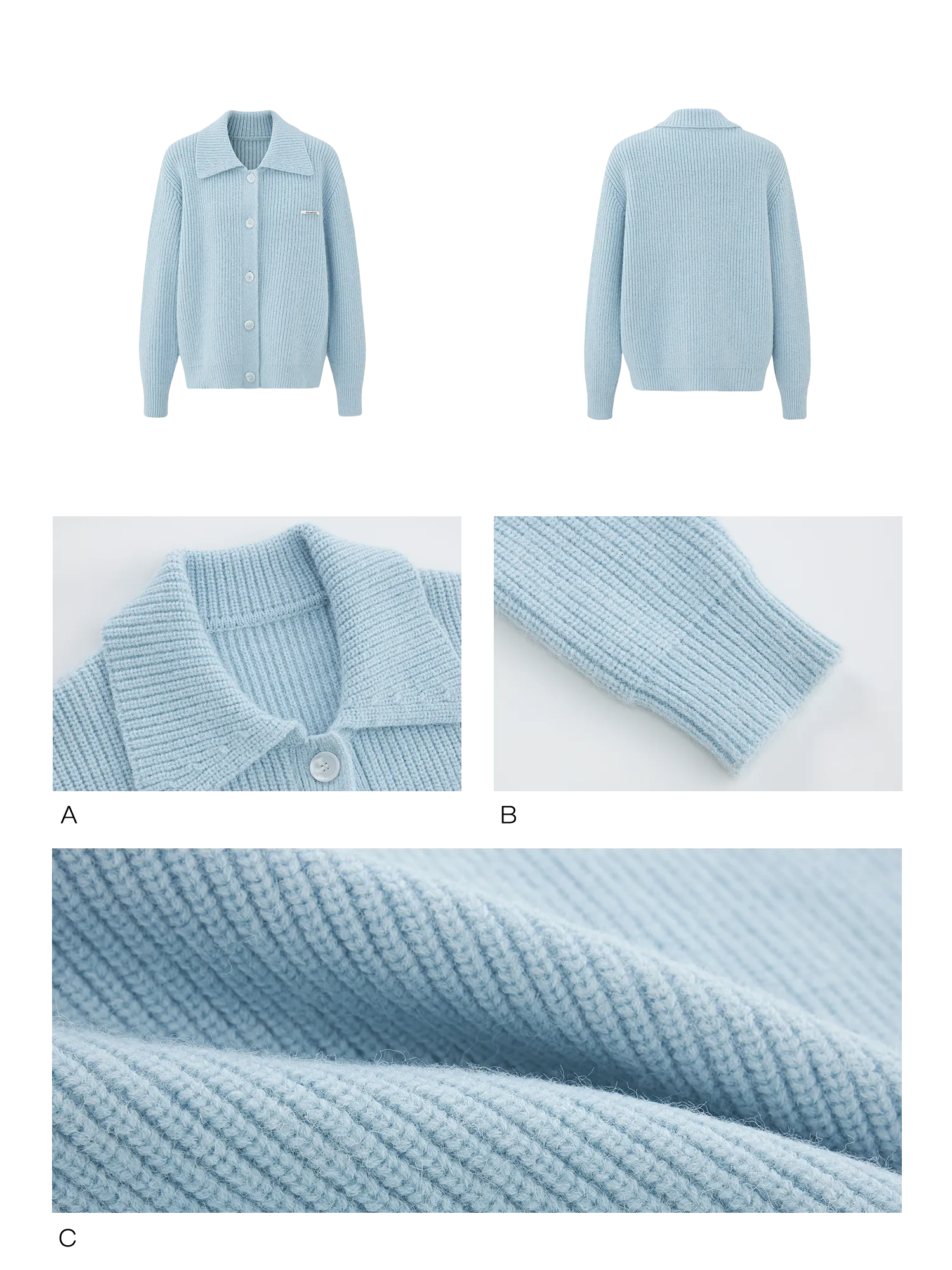 LLDC 'NEAT COLLECTION' Knit Cardigan [2COLOR]