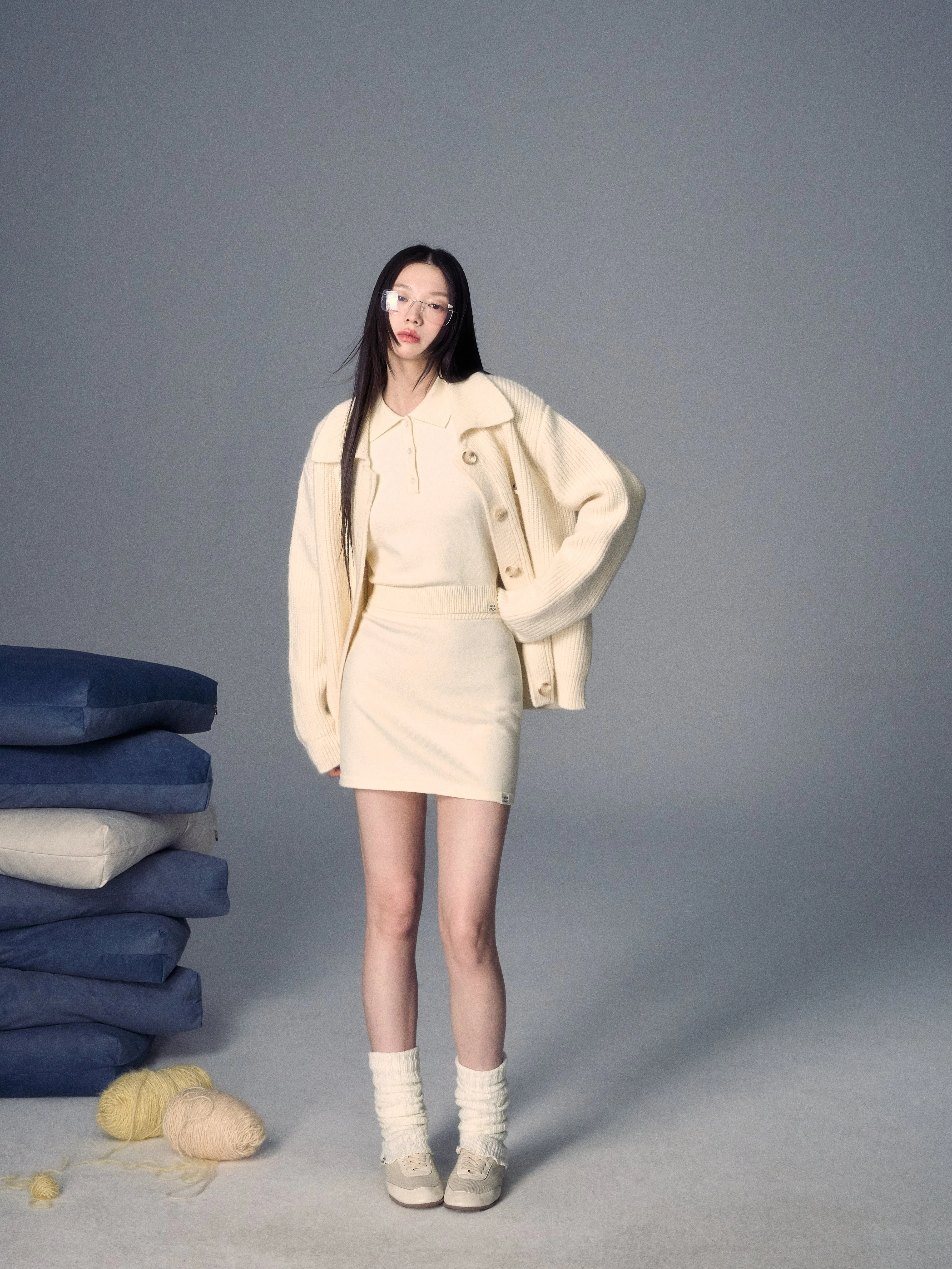 LLDC 'NEAT COLLECTION' Knit Cardigan [2COLOR]