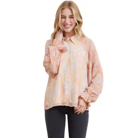 Paisley Chiffon Top