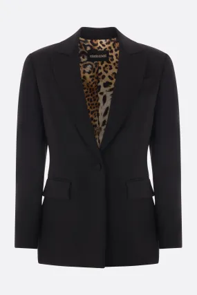 Peak Lapel Cady Blazer