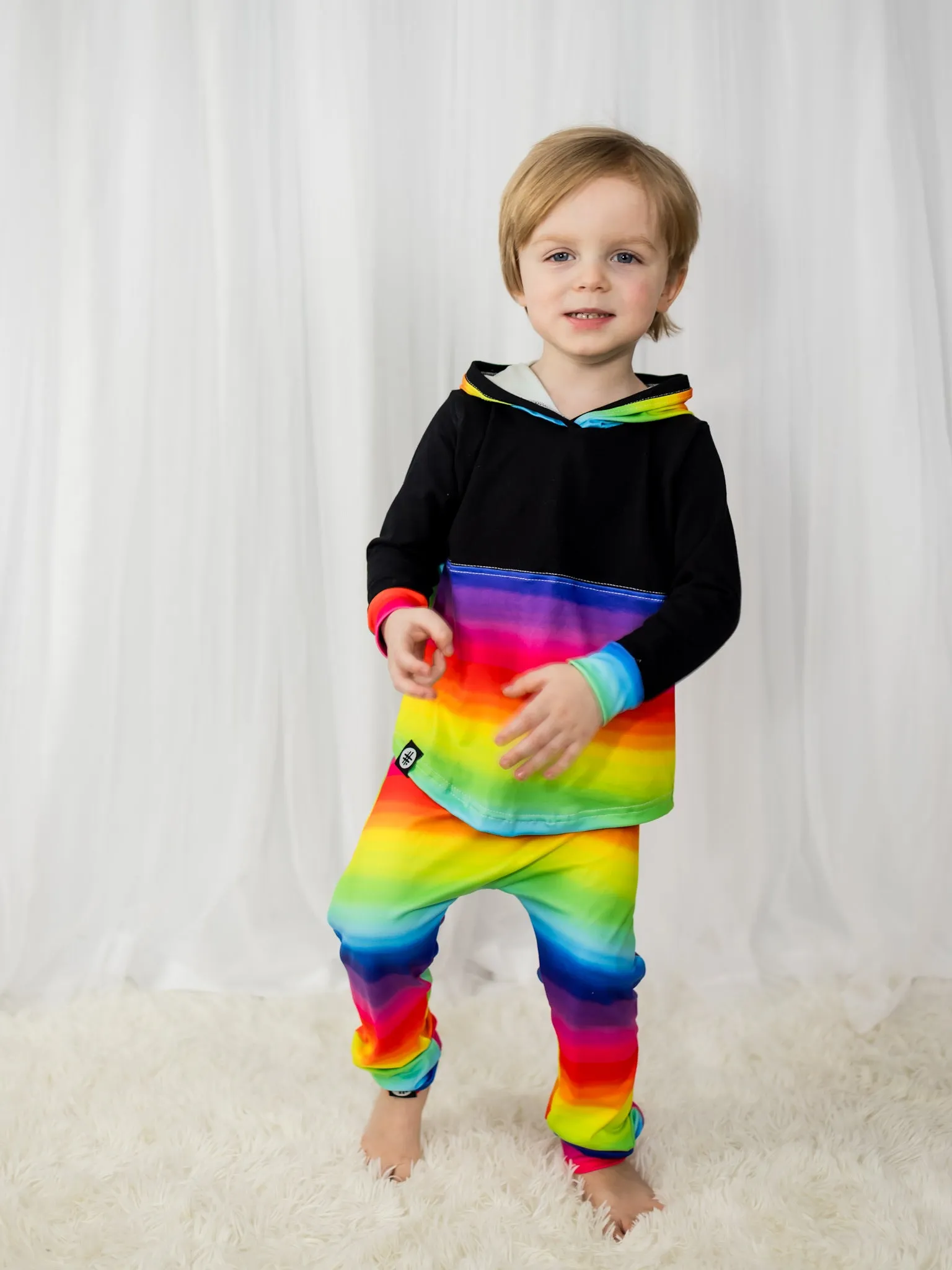 Rainbow Stripes Bottoms