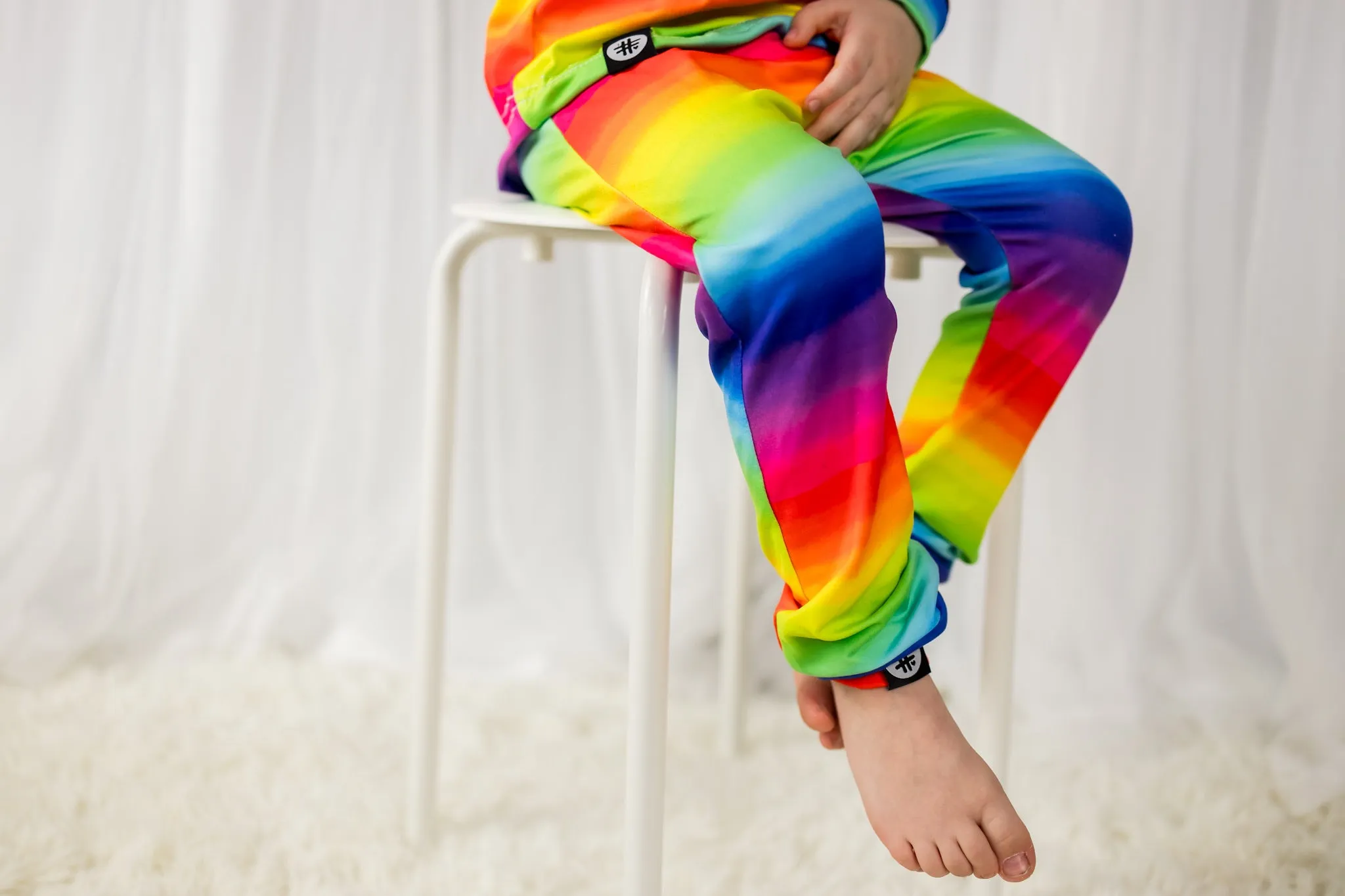 Rainbow Stripes Bottoms