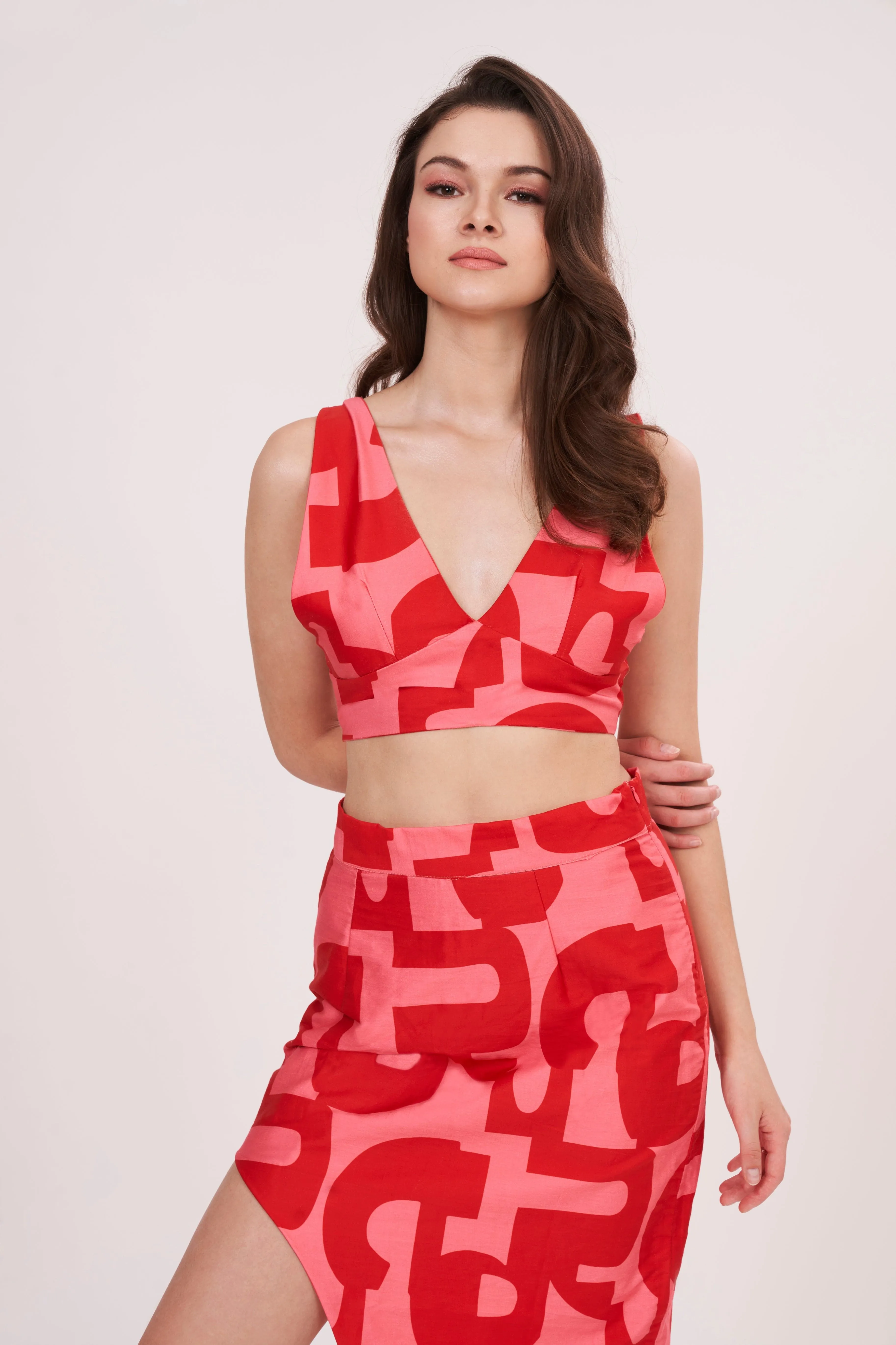 Ravishing Red Crop Top