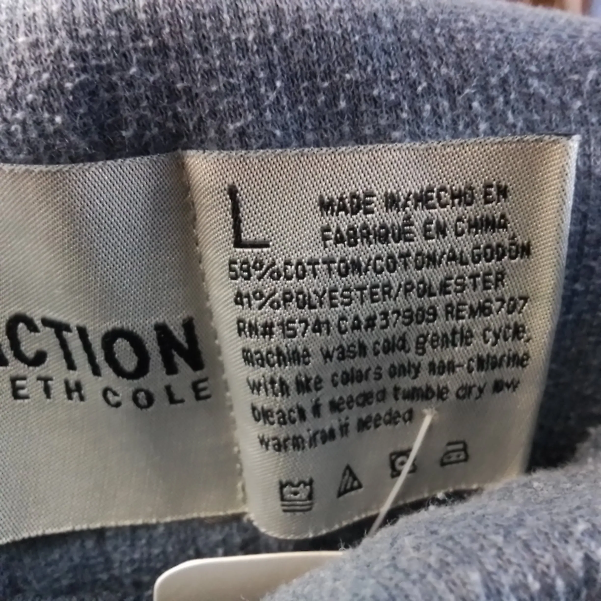 Reaction Kenneth Cole Men's Blue Sweat Pants