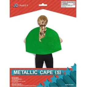 Small Green Metallic Cape