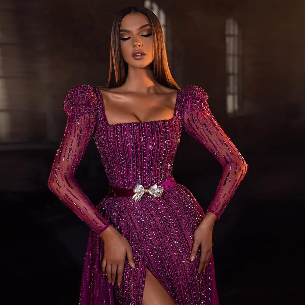 South to North Long Dress