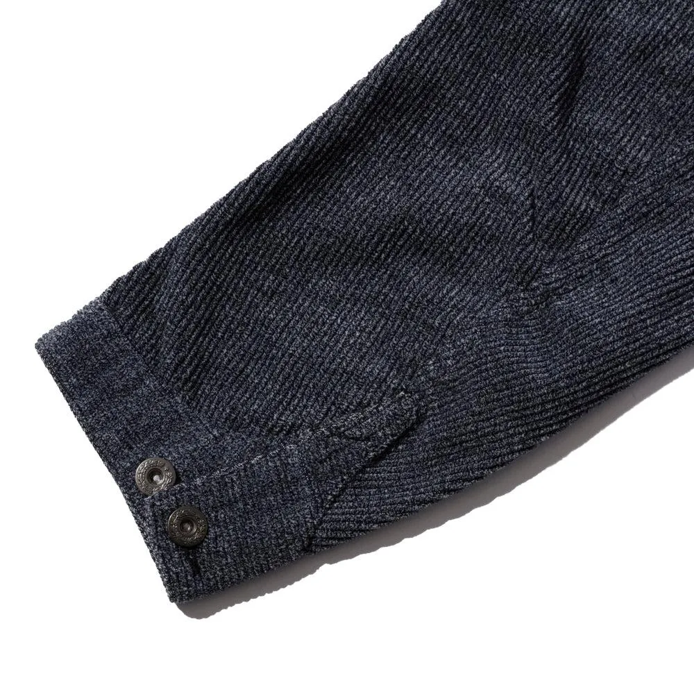Stevenson Overall HogHead Railroad Corduroy Jacket Heather Charcoal