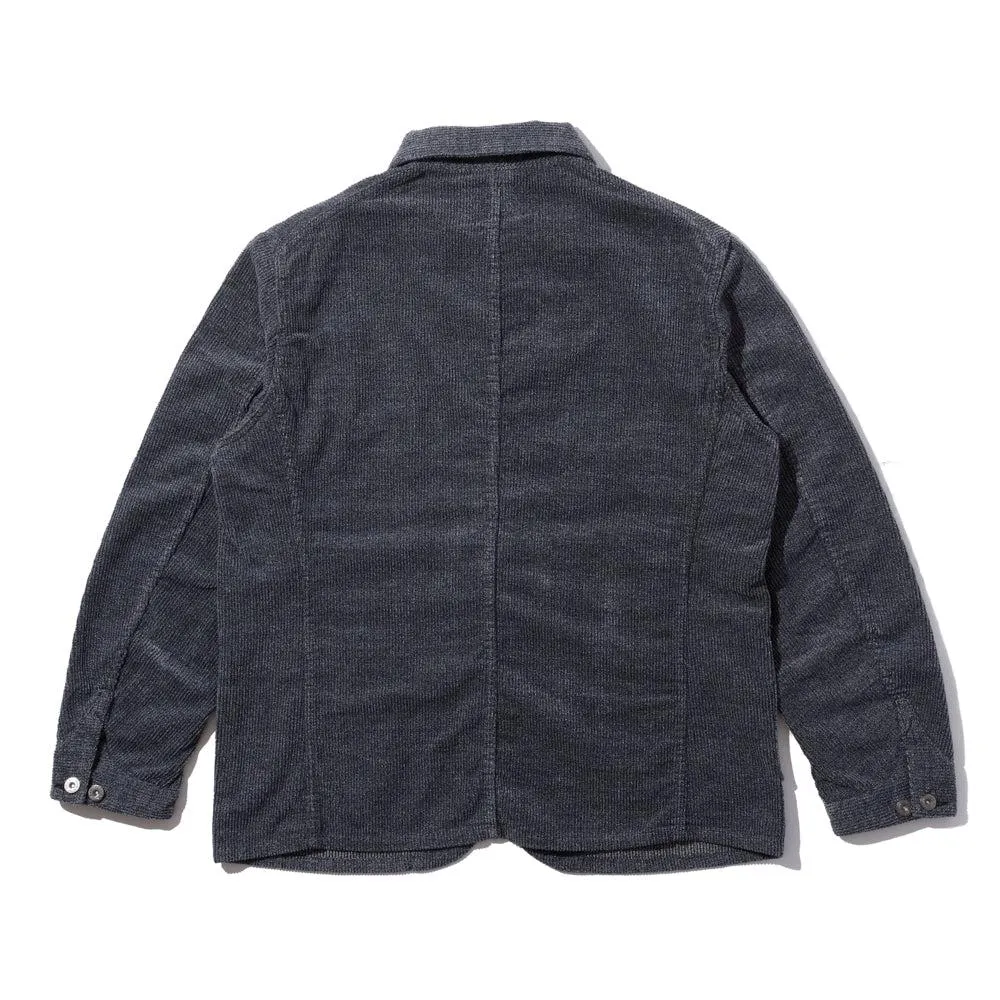 Stevenson Overall HogHead Railroad Corduroy Jacket Heather Charcoal