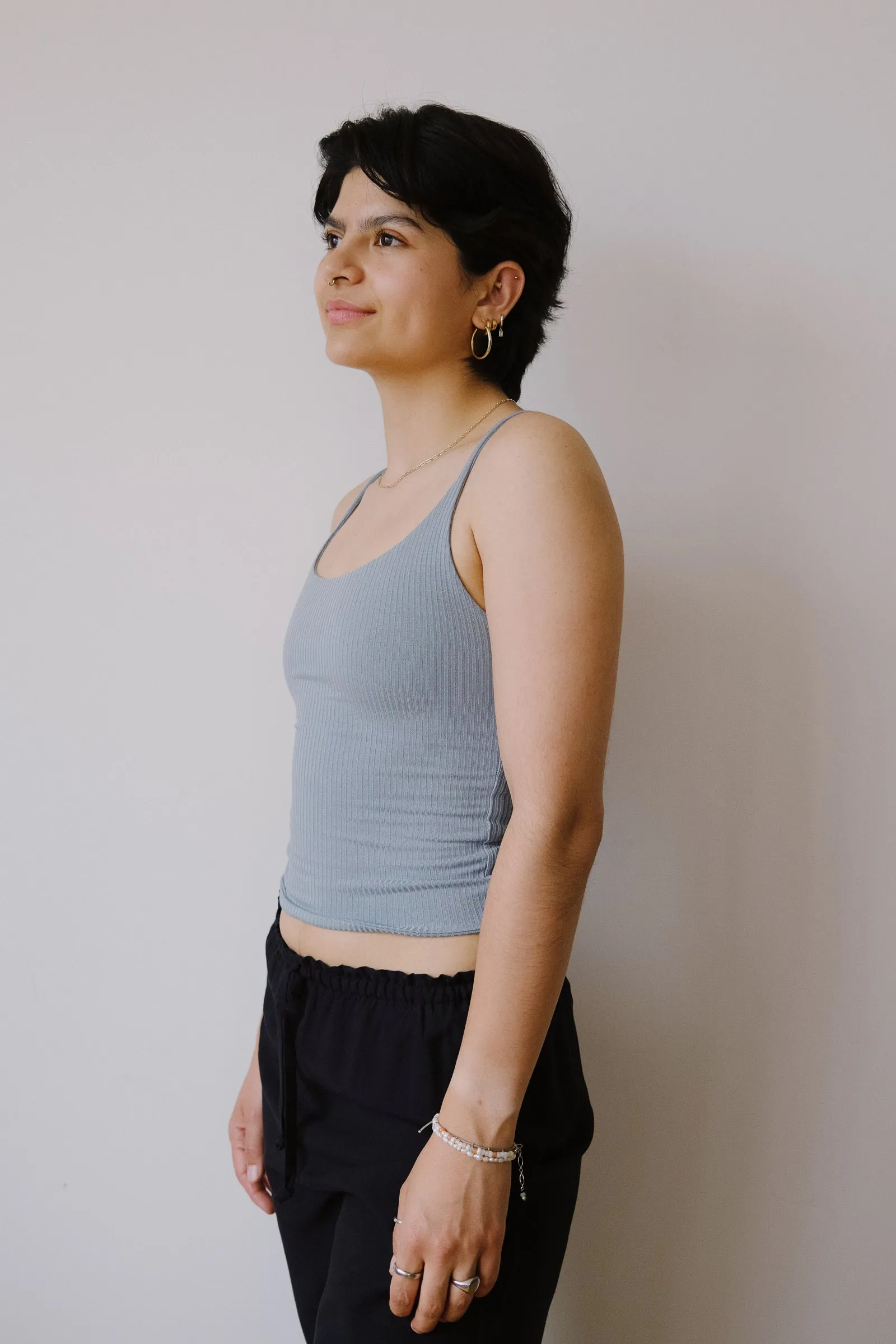 strap top - ada - sky