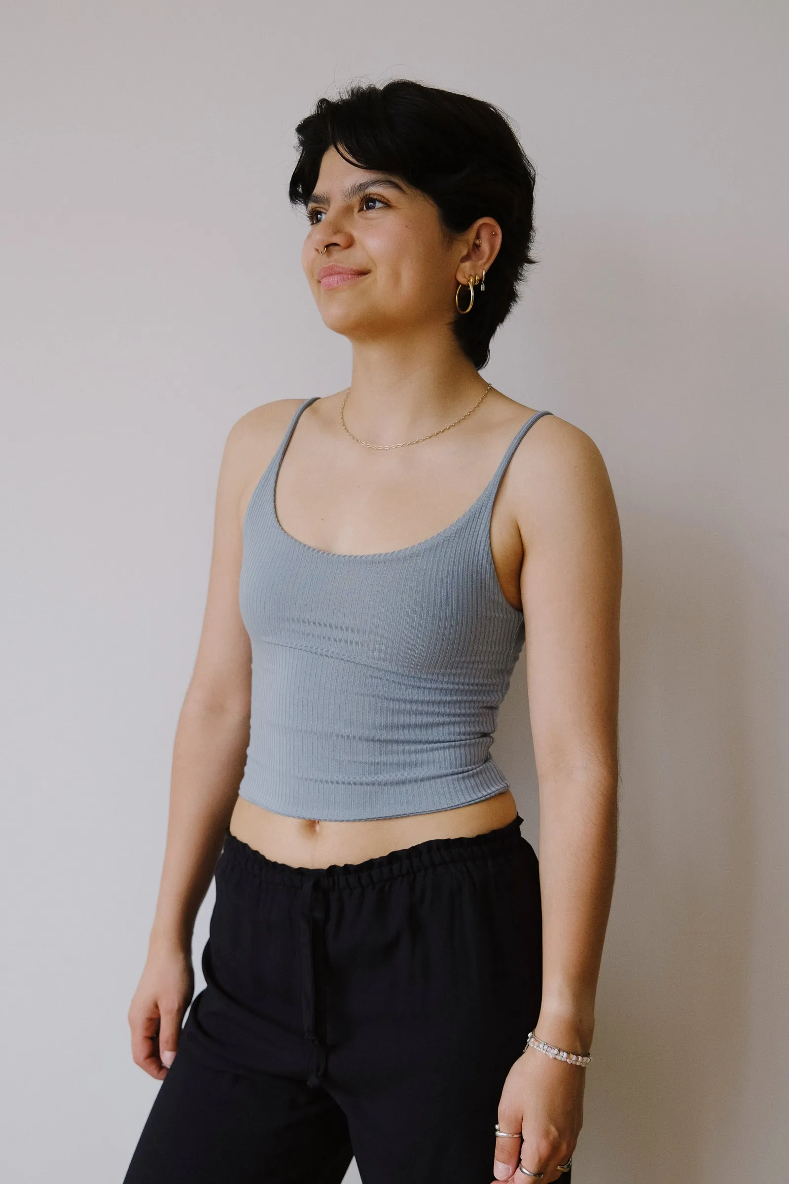 strap top - ada - sky
