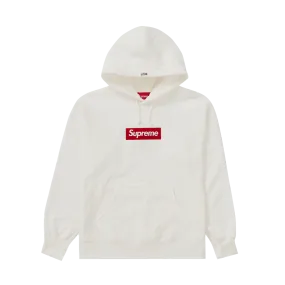 Supreme Box Logo Hooded Sweatshirt 'White'