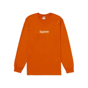 Supreme Box Logo L/S Tee Orange