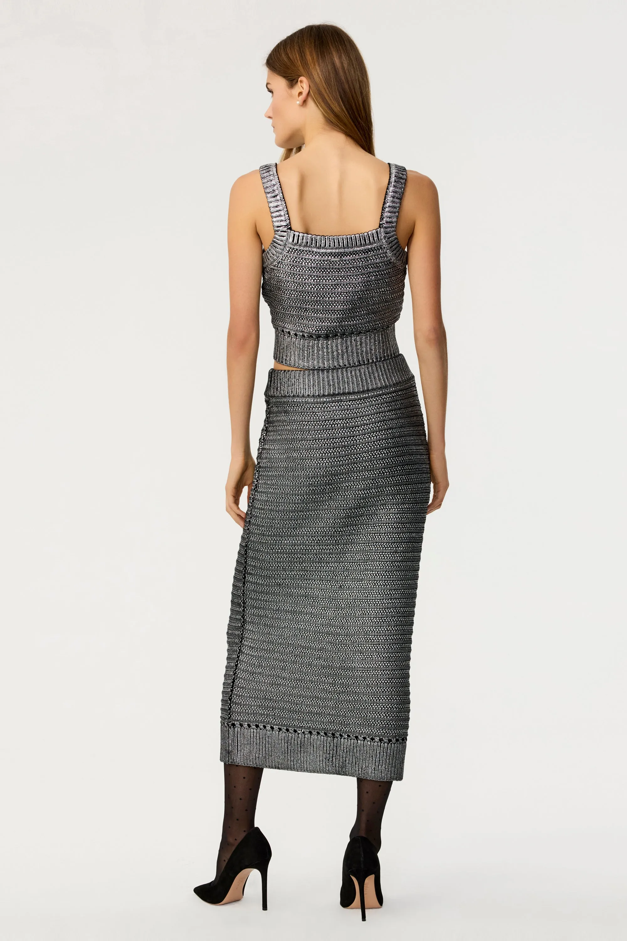 Tani Luxe Knit Pencil Skirt