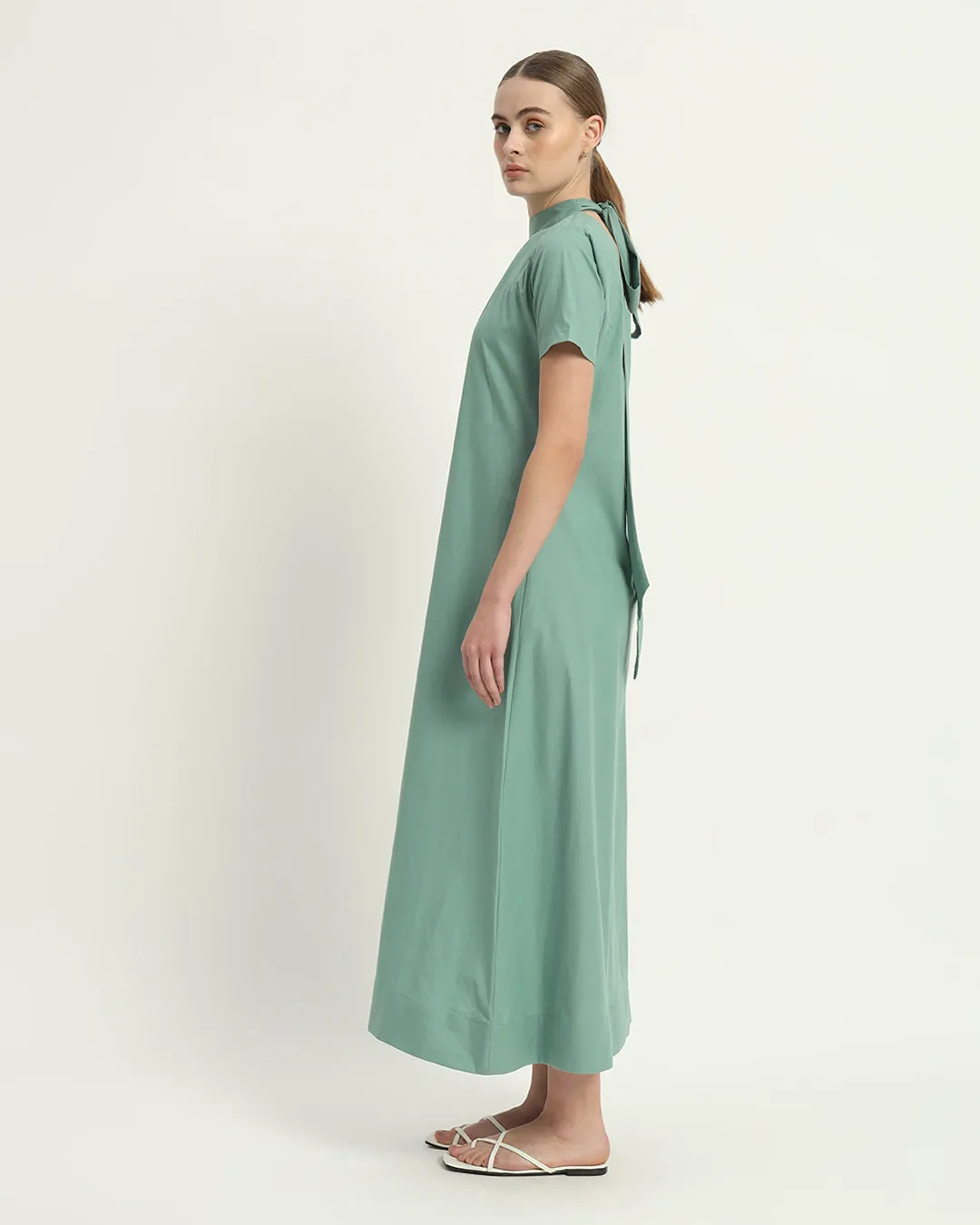 The Hermon Mint Cotton Dress